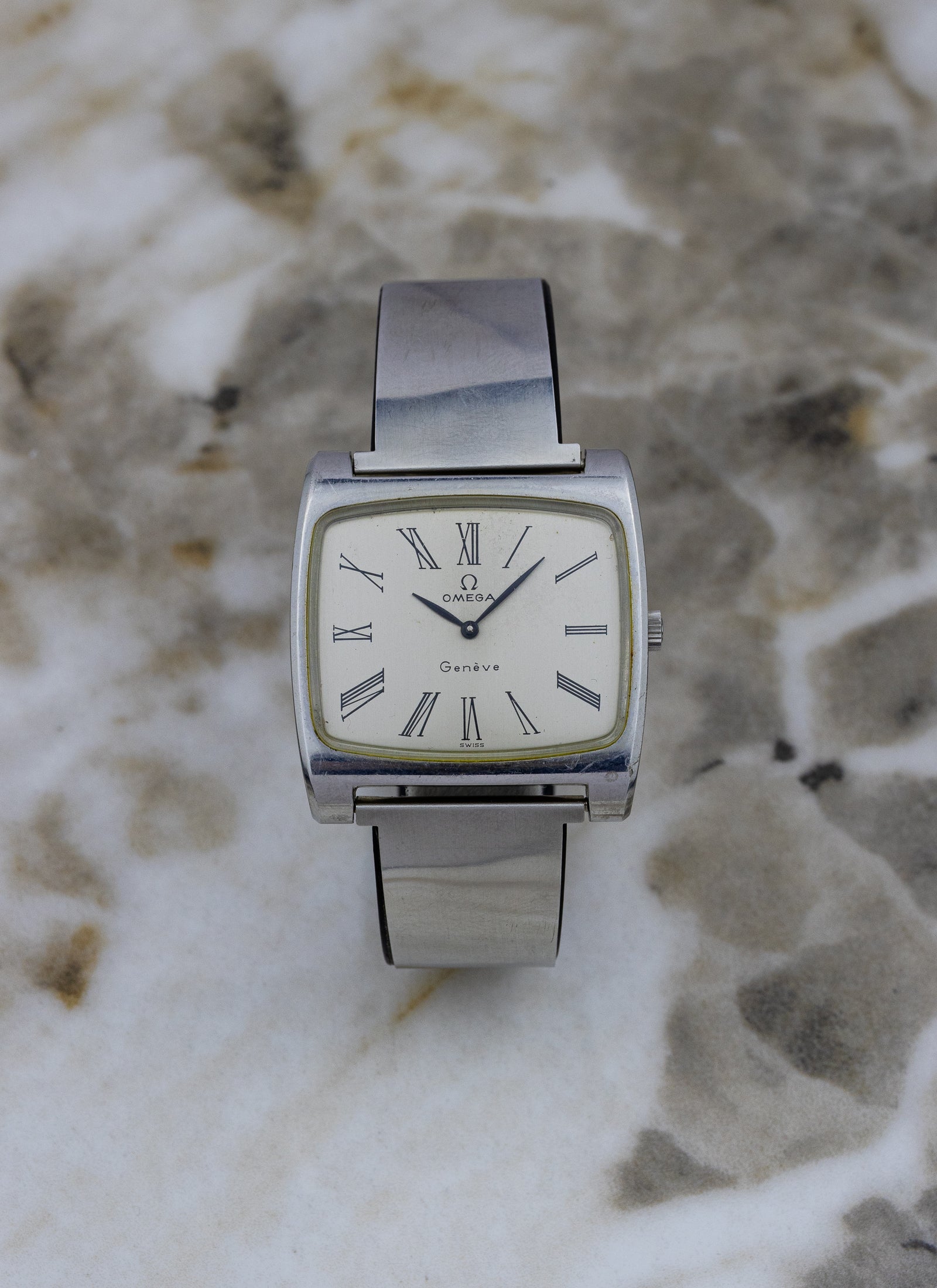 1973 Omega Geneve Square Roman DIal 111.0109 cal. 625 Serviced