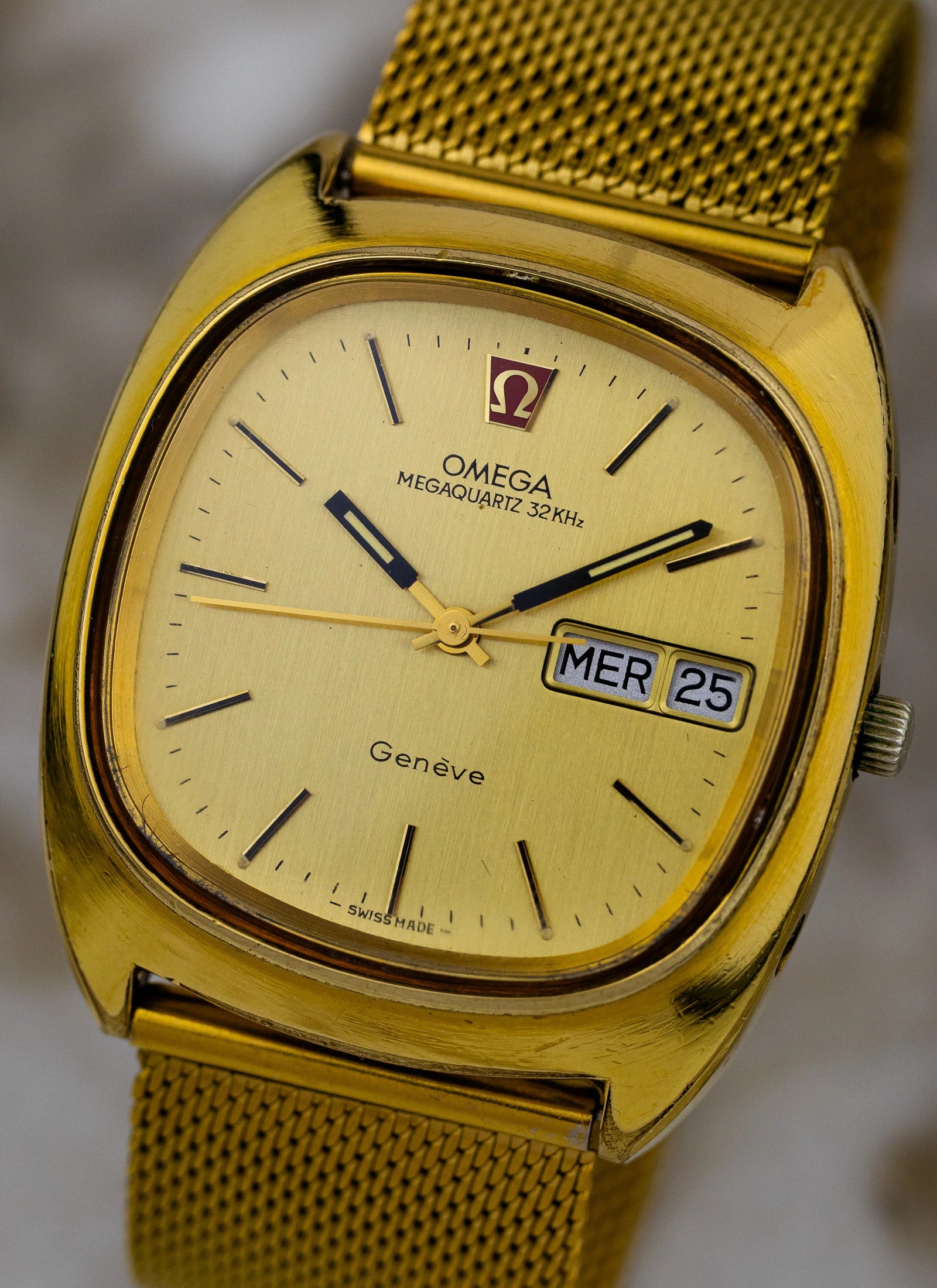 1973 Omega Geneve Megaquartz 196.0038 cal. 1310