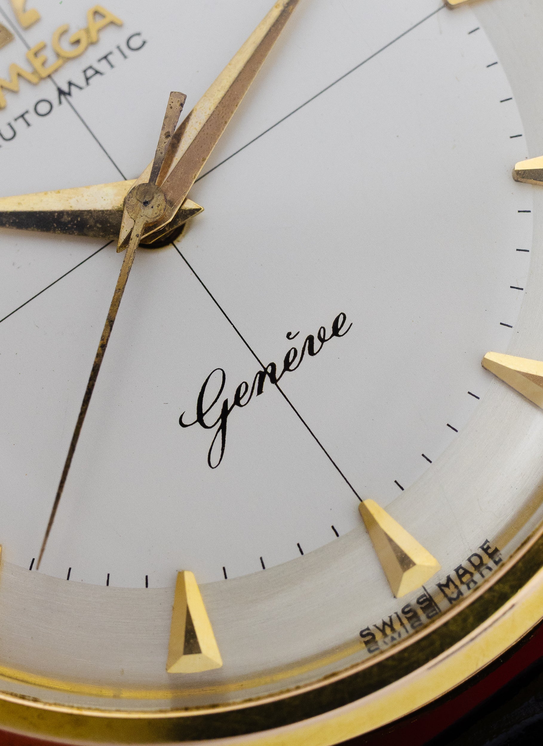 1959 Omega Geneve Crosshair Dial 14702 cal. 552 Box