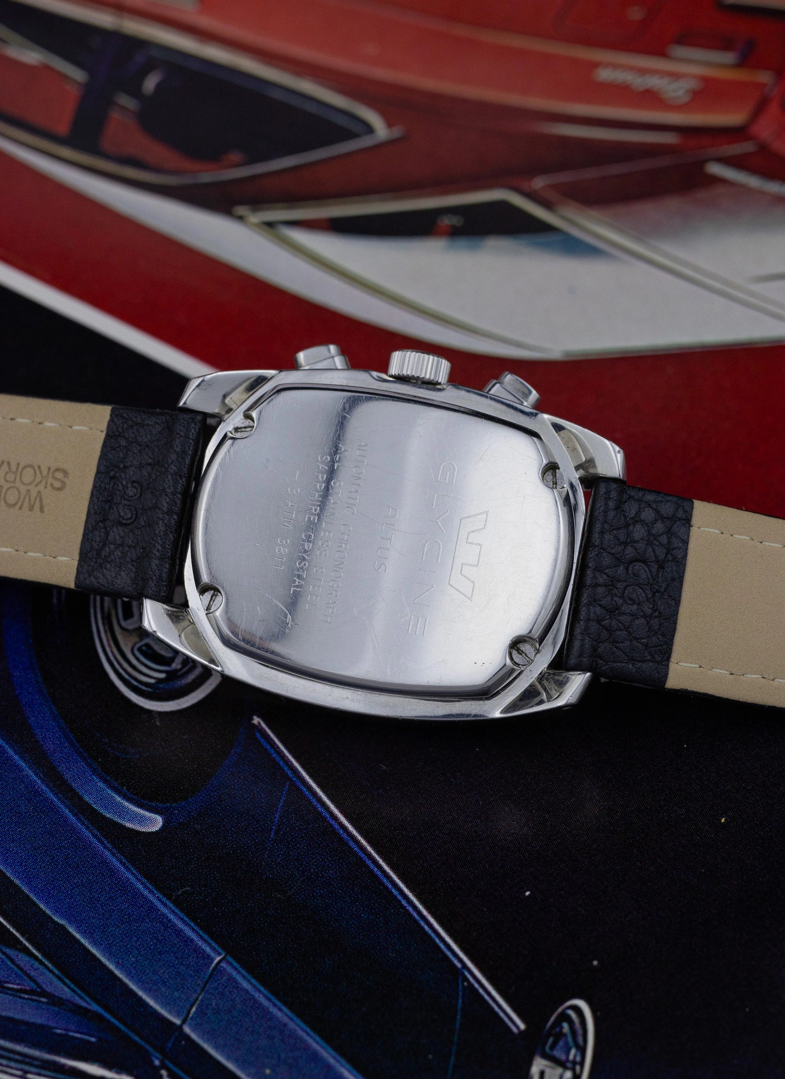 2010s Glycine Altus Chronograph 3811 cal. Valjoux 7750