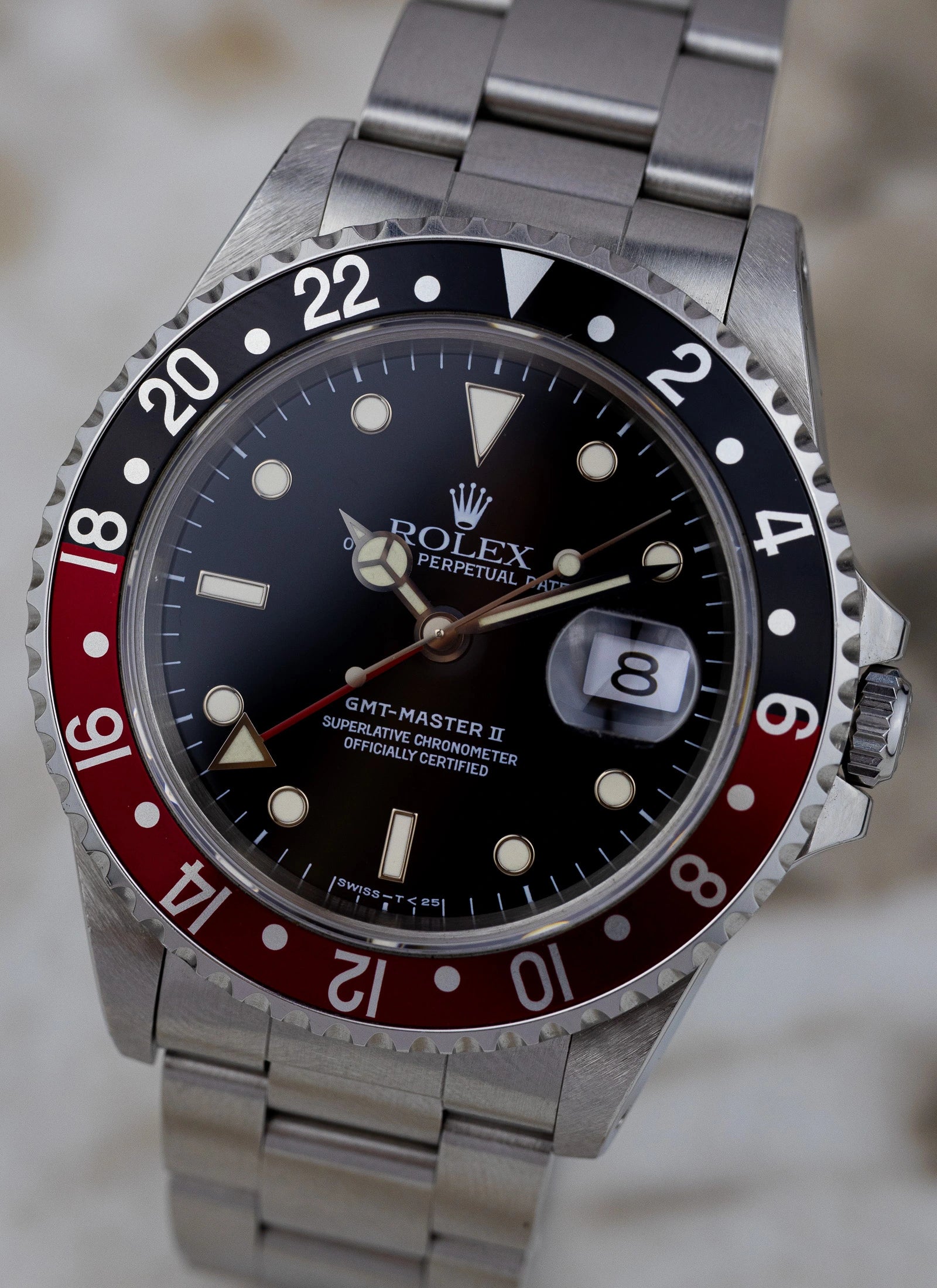 1996 Rolex GMT-Master II 16710 Coke Full Set