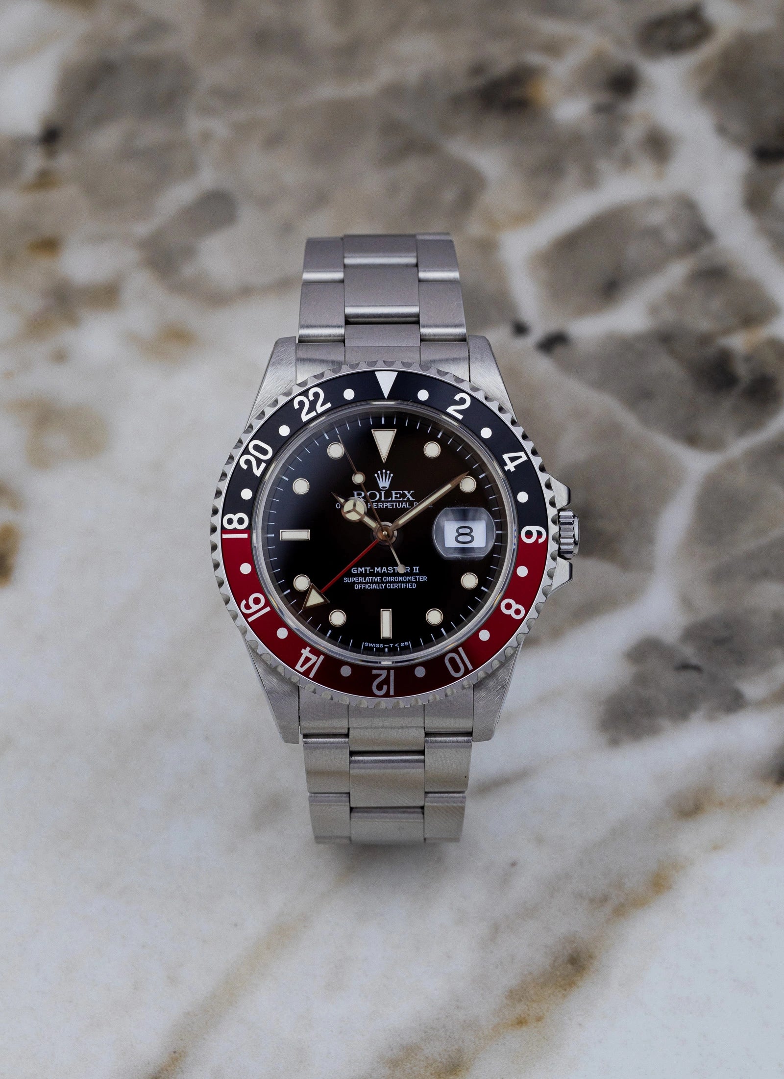 1996 Rolex GMT-Master II 16710 Coke Full Set