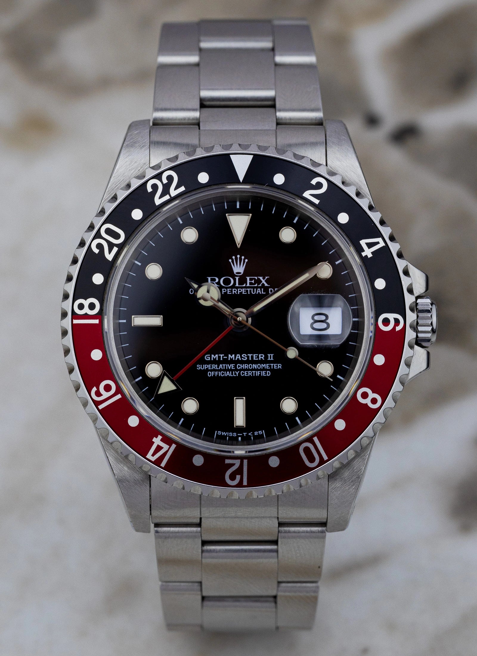 1996 Rolex GMT-Master II 16710 Coke Full Set