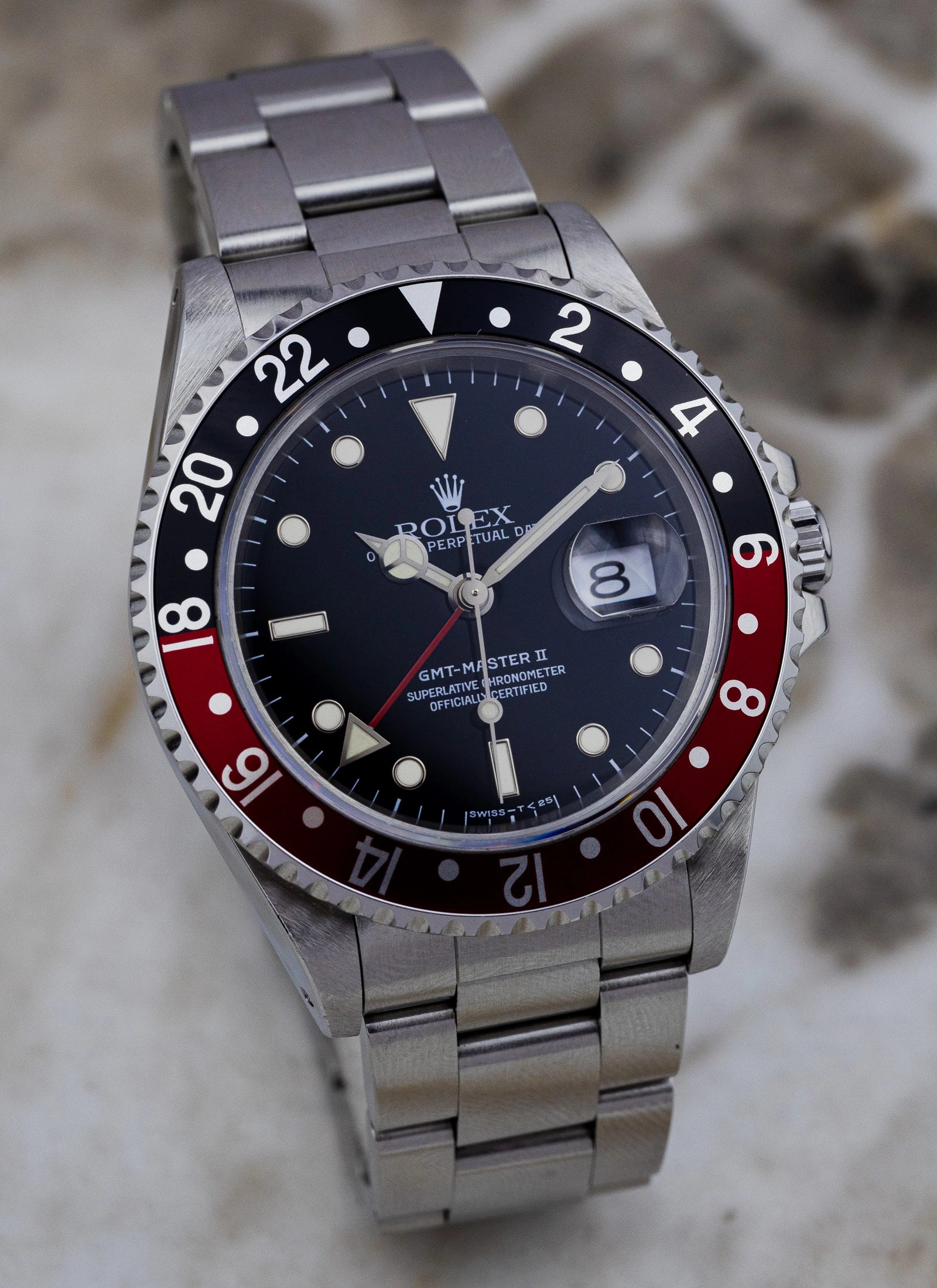 1996 Rolex GMT-Master II 16710 Coke Full Set