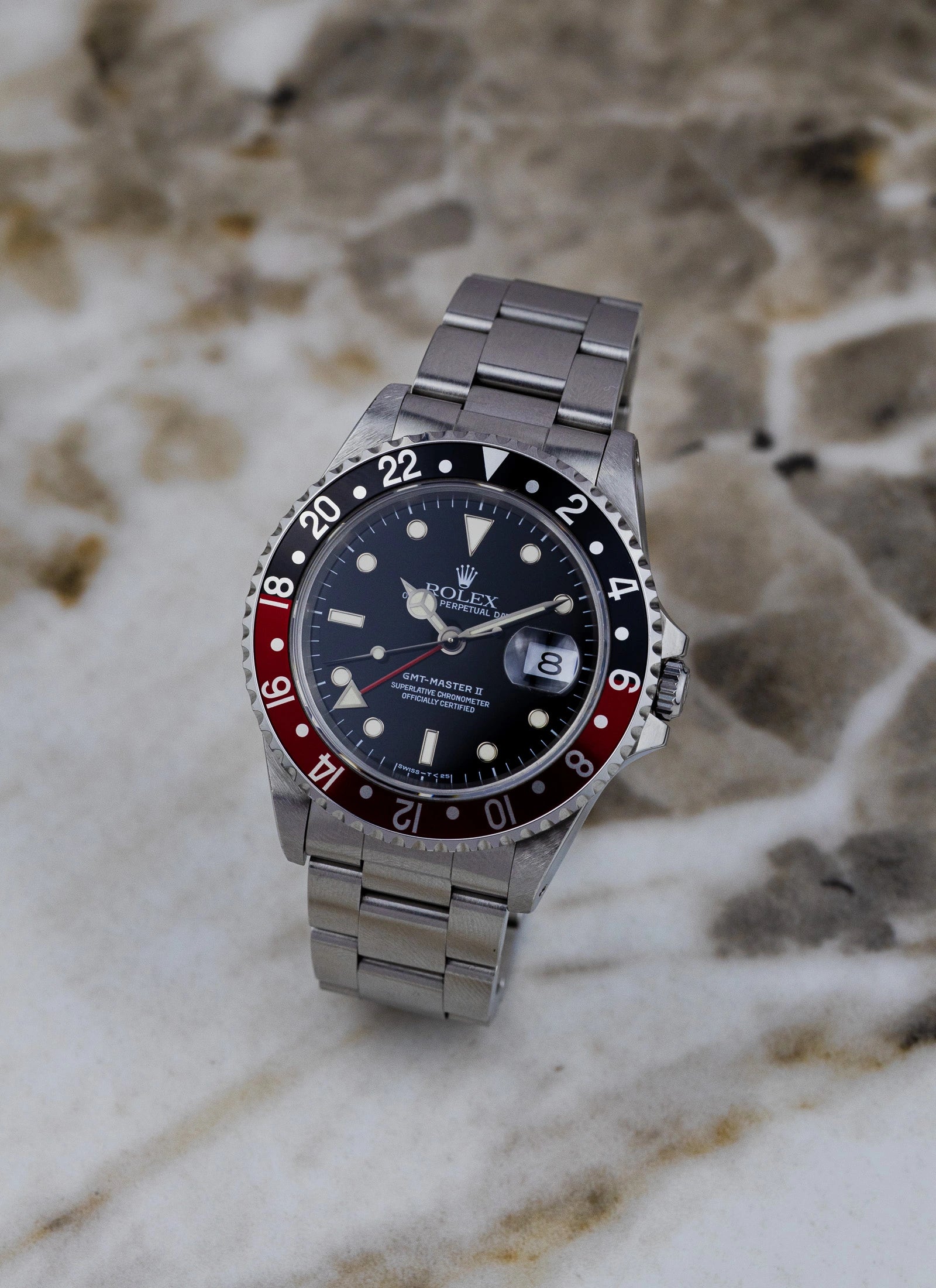 1996 Rolex GMT-Master II 16710 Coke Full Set