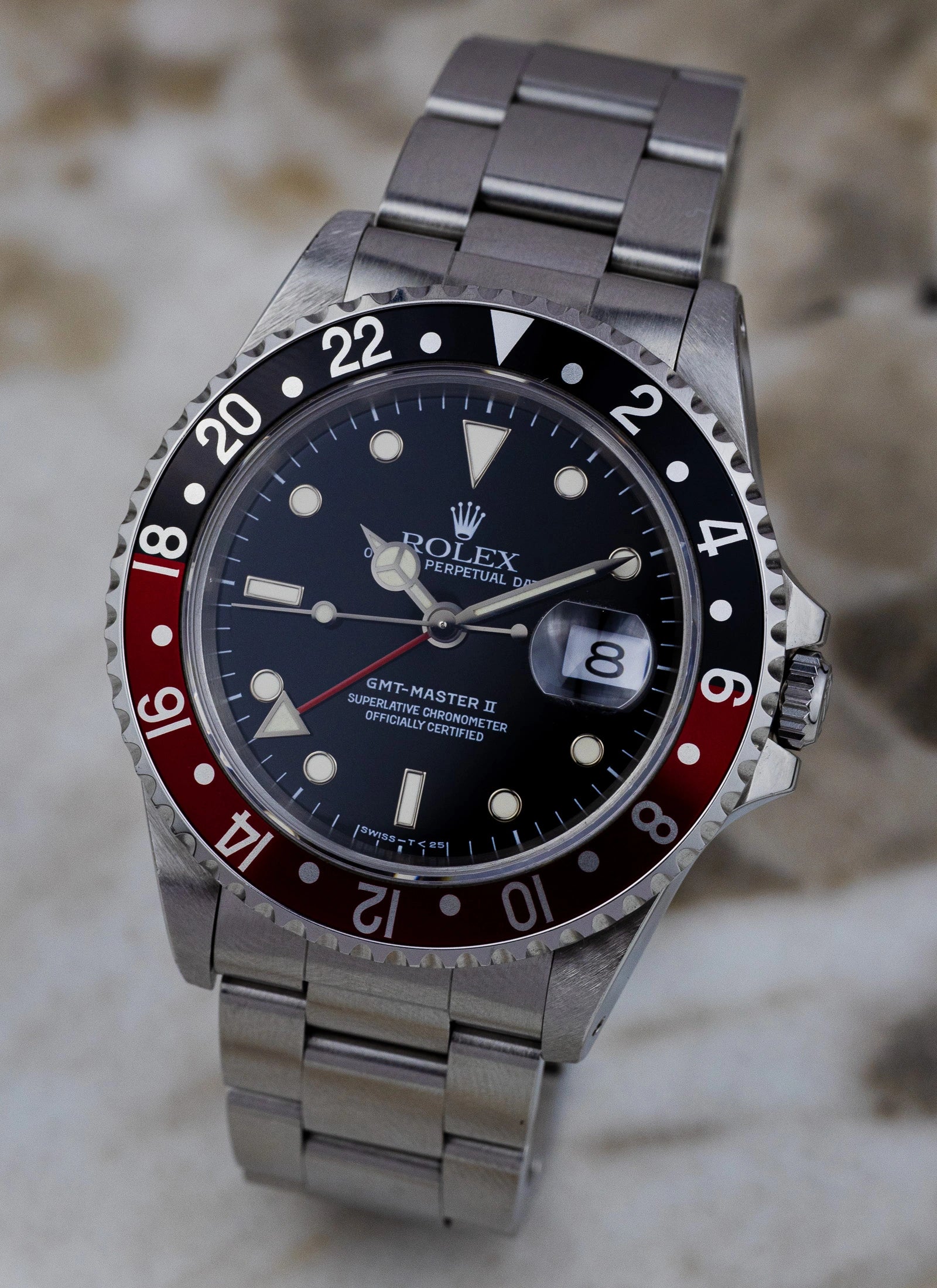 1996 Rolex GMT-Master II 16710 Coke Full Set