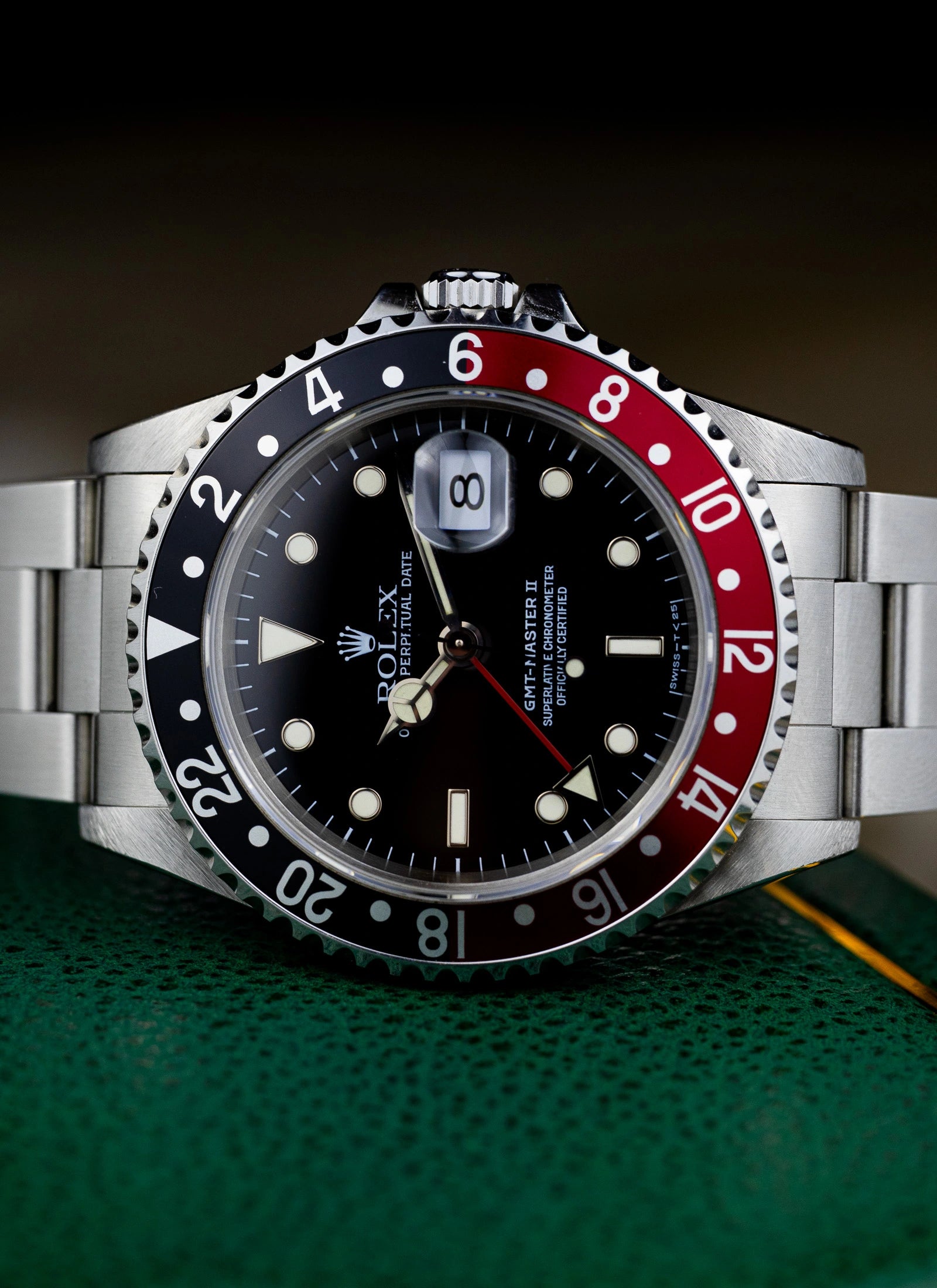 1996 Rolex GMT-Master II 16710 Coke Full Set