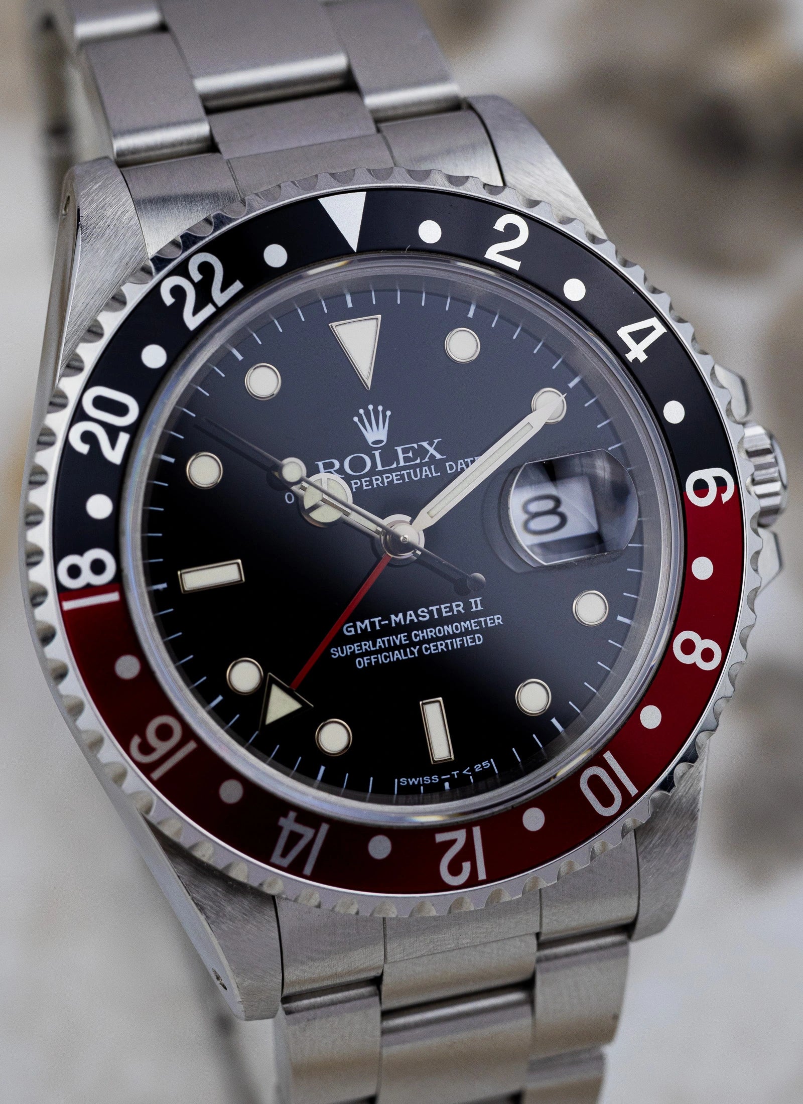 1996 Rolex GMT-Master II 16710 Coke Full Set