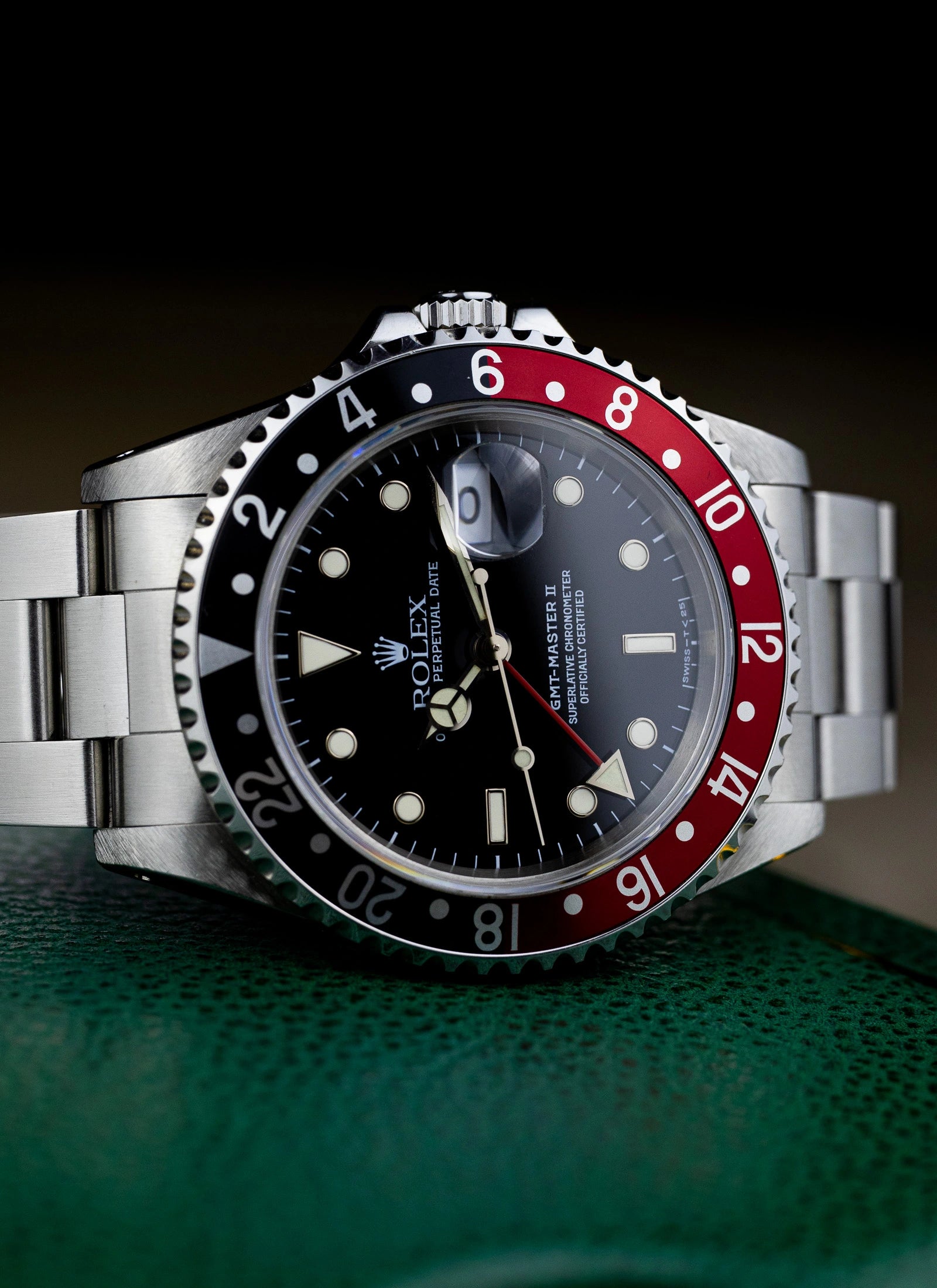 1996 Rolex GMT-Master II 16710 Coke Full Set
