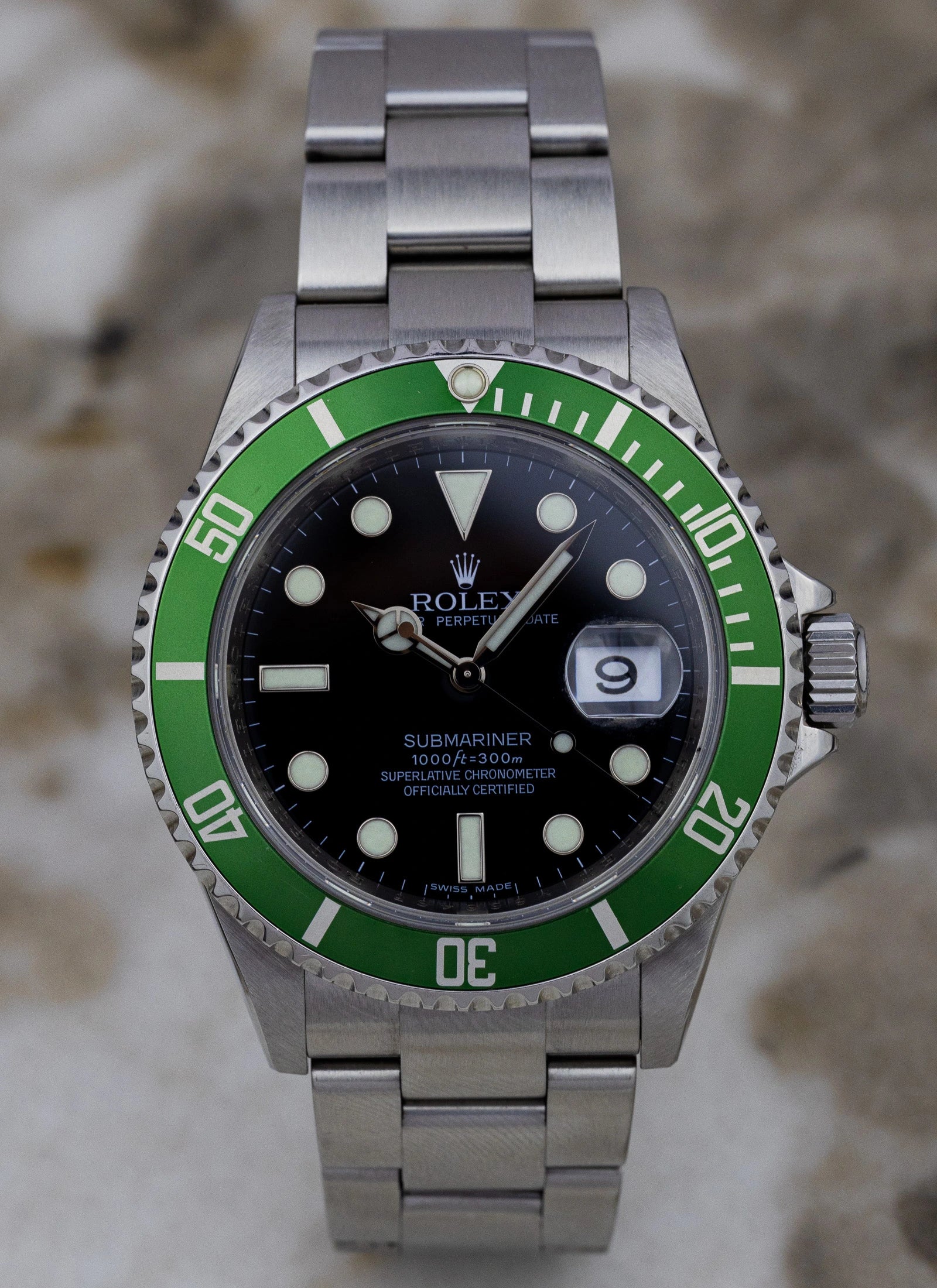 2008 Rolex Submariner Kermit Mark V 16610LV Box