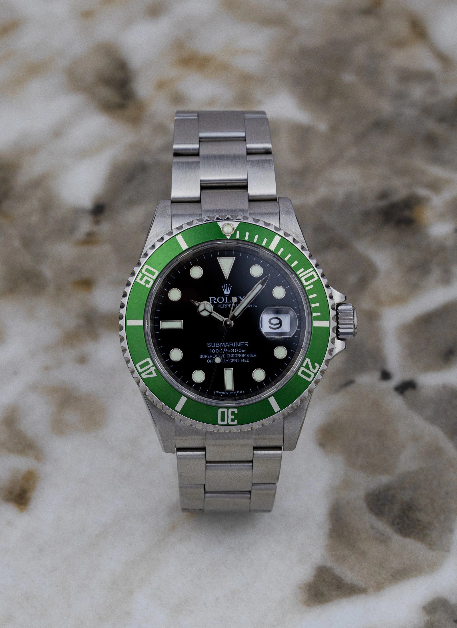 2008 Rolex Submariner Kermit Mark V 16610LV Box