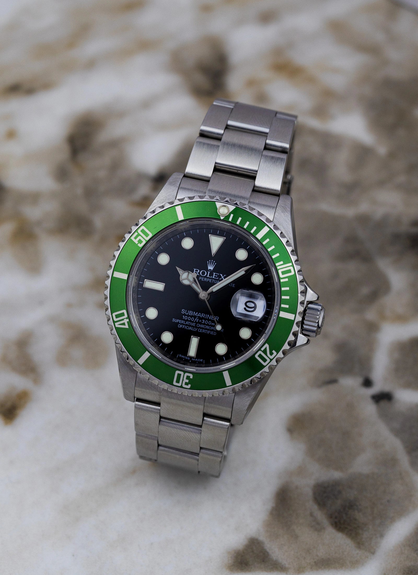 2008 Rolex Submariner Kermit Mark V 16610LV Box