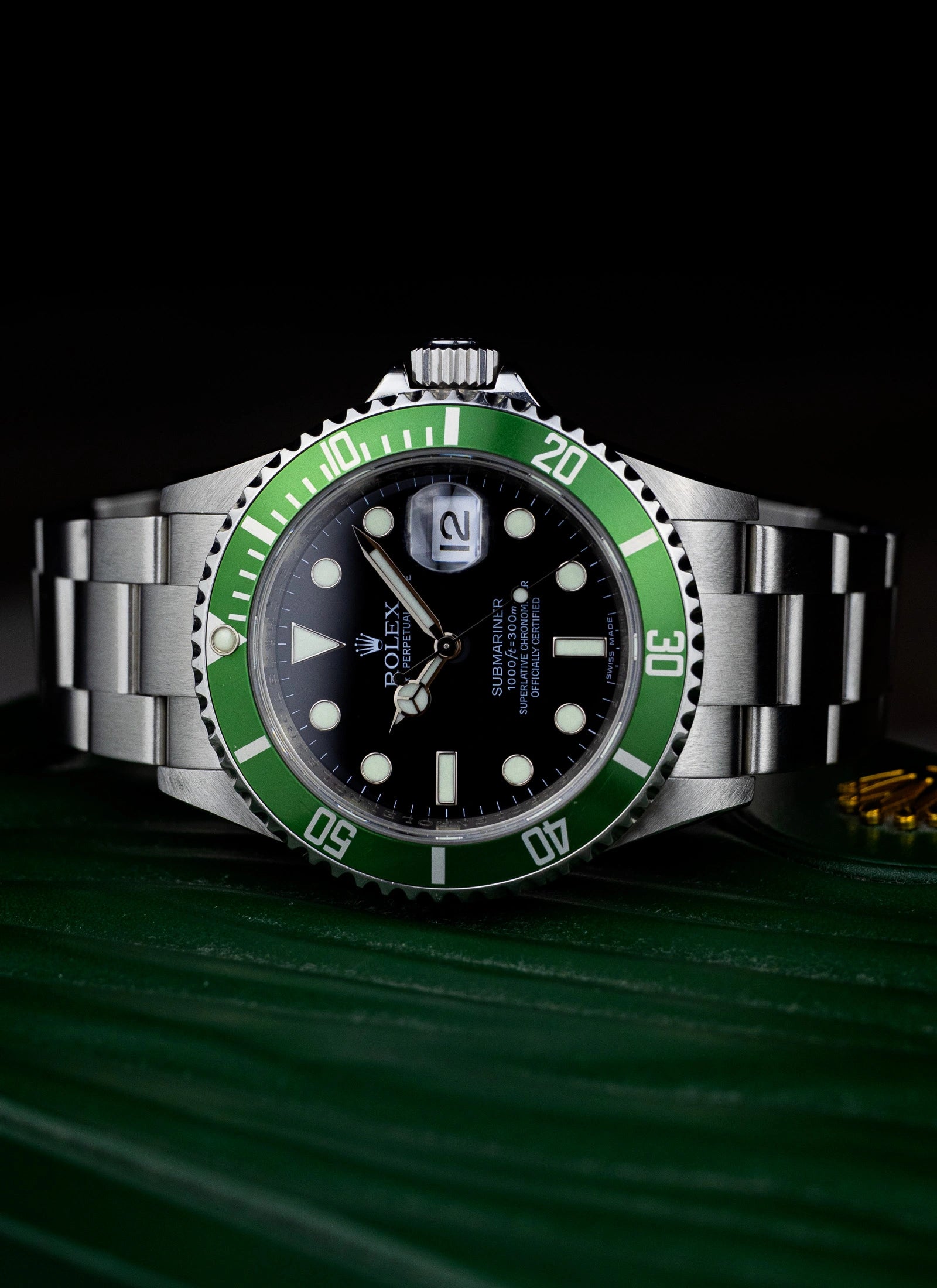 2008 Rolex Submariner Kermit Mark V 16610LV Box