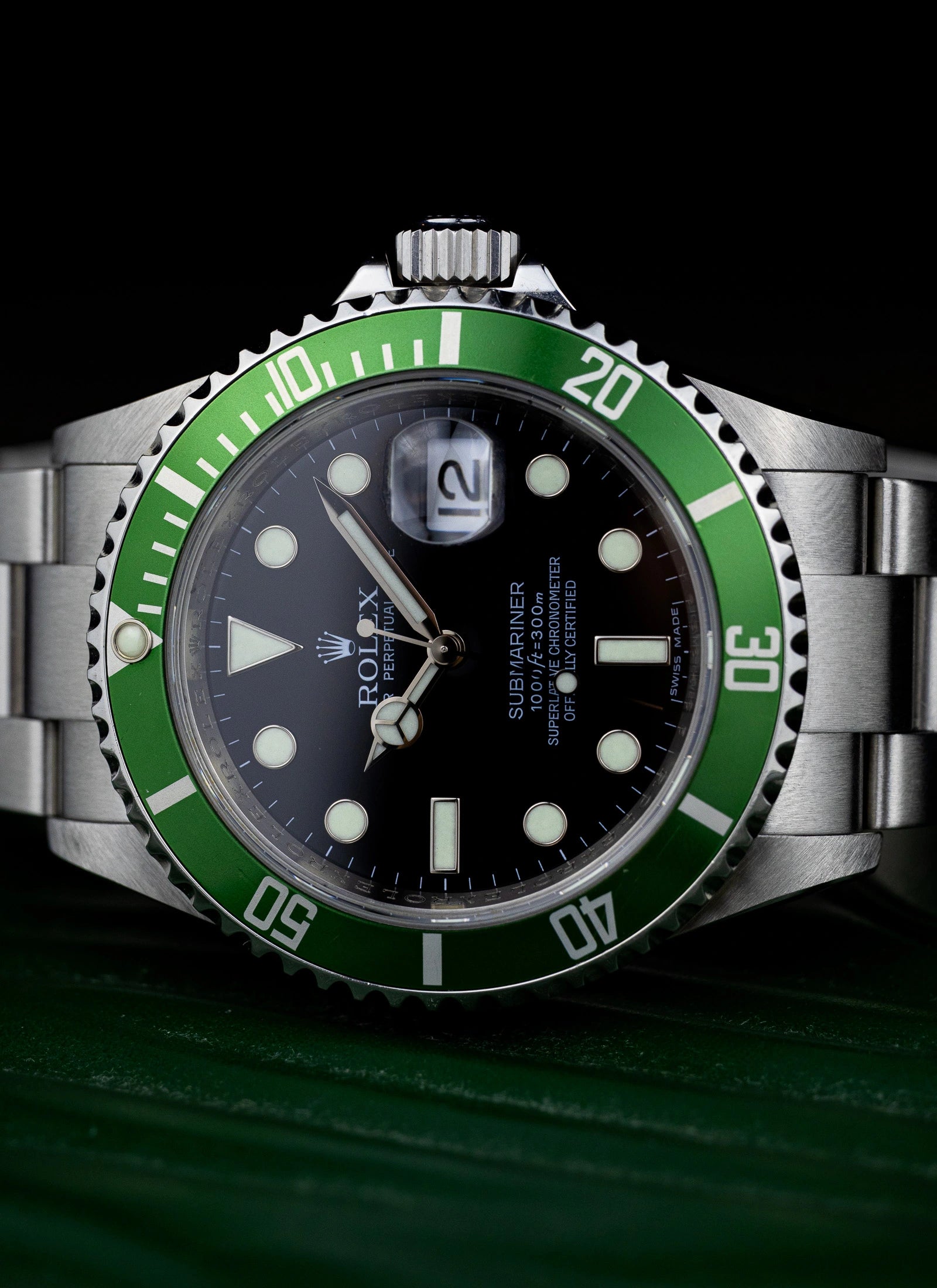 2008 Rolex Submariner Kermit Mark V 16610LV Box