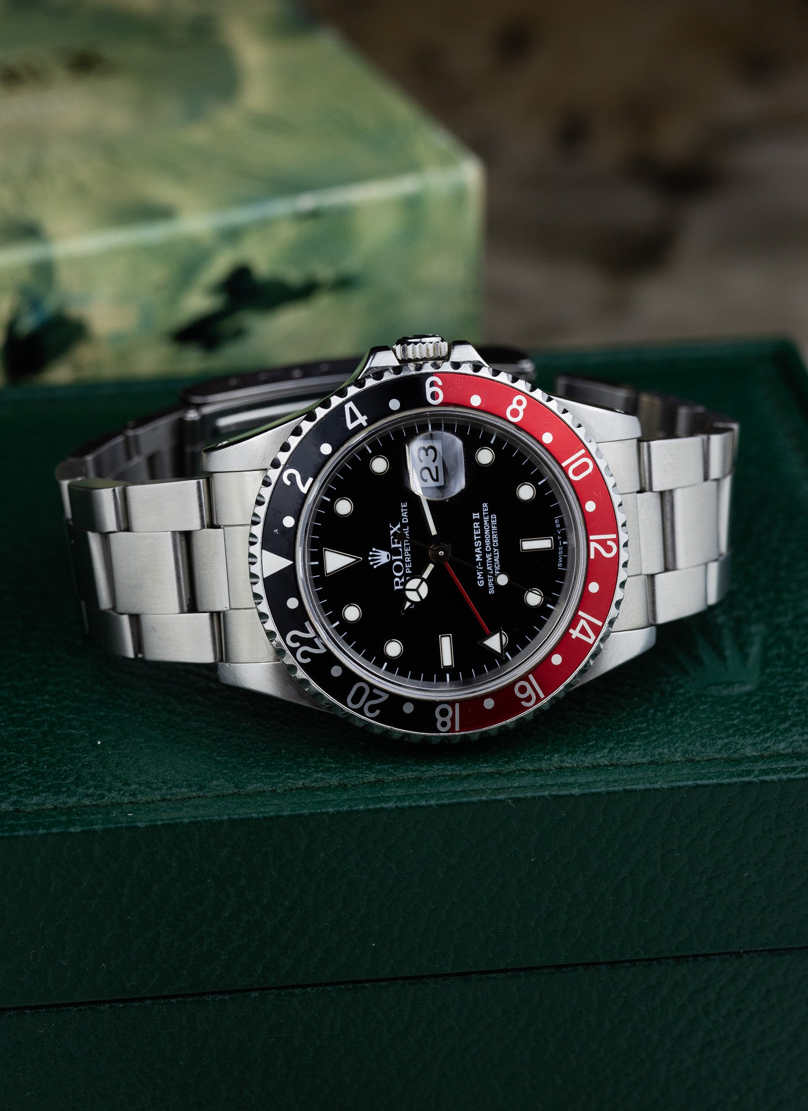 1990 Rolex GMT Master II Coke 16710 Box