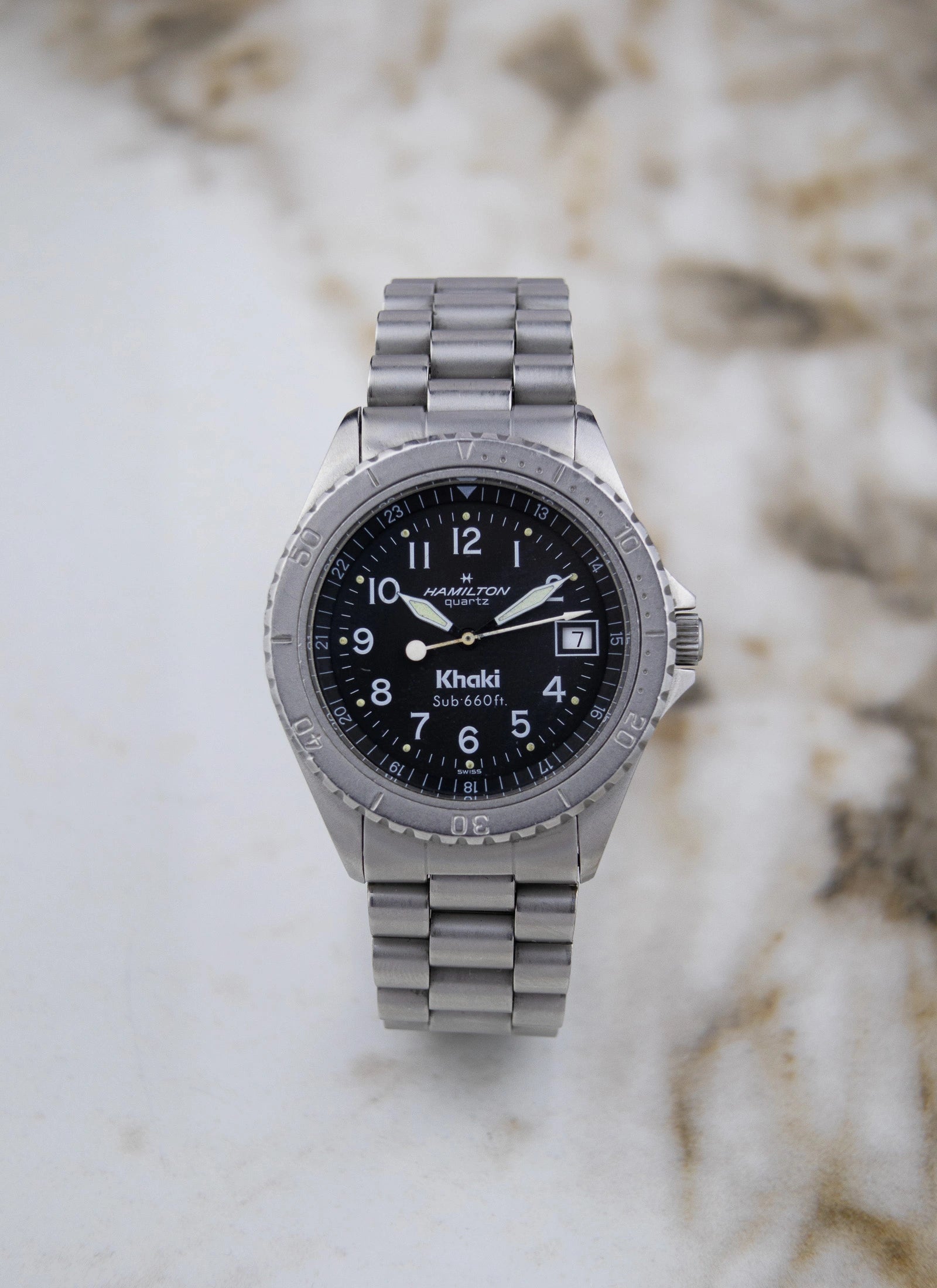 1990s Hamilton Khaki Sub Quartz 9399