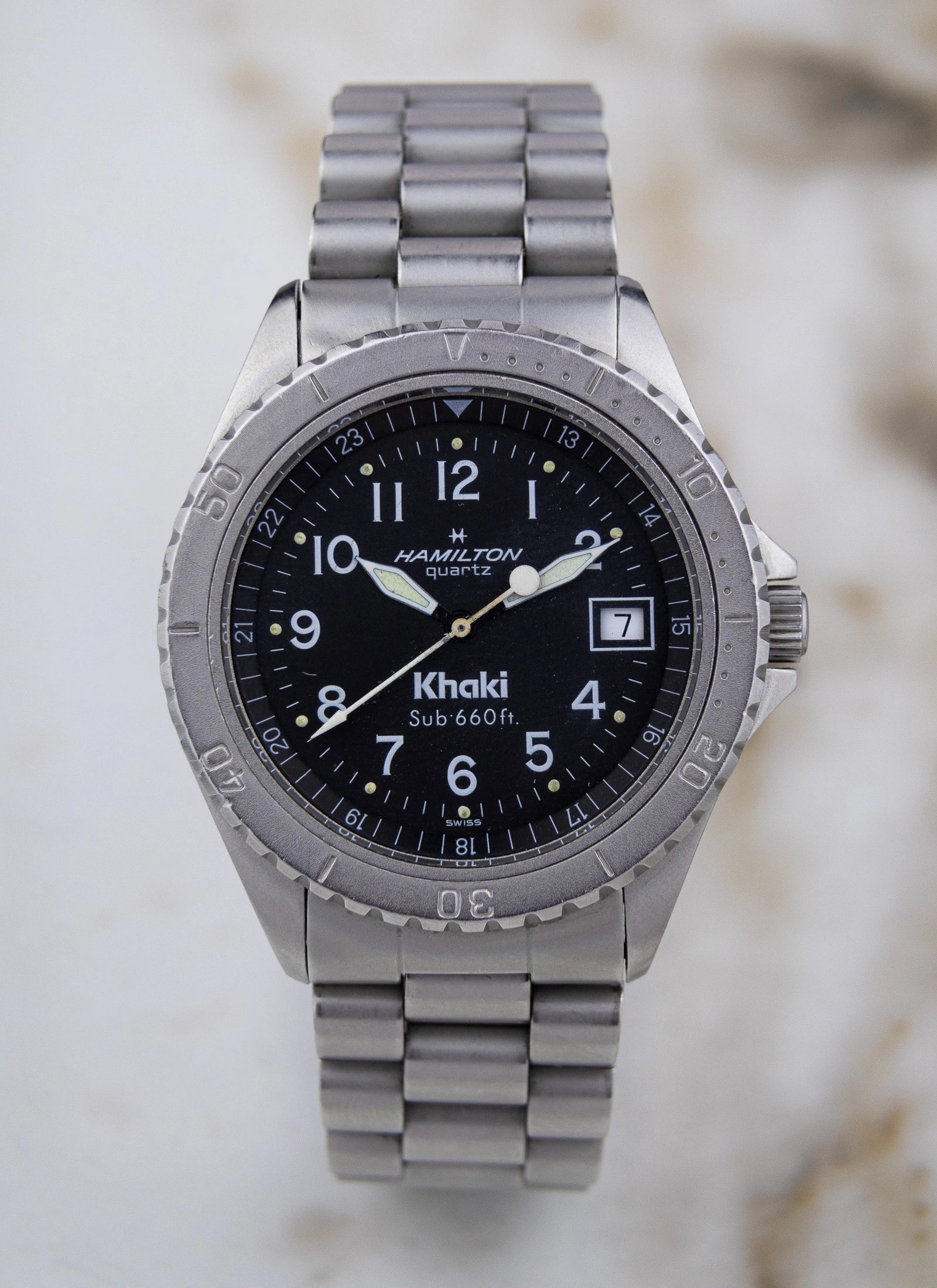 1990s Hamilton Khaki Sub Quartz 9399