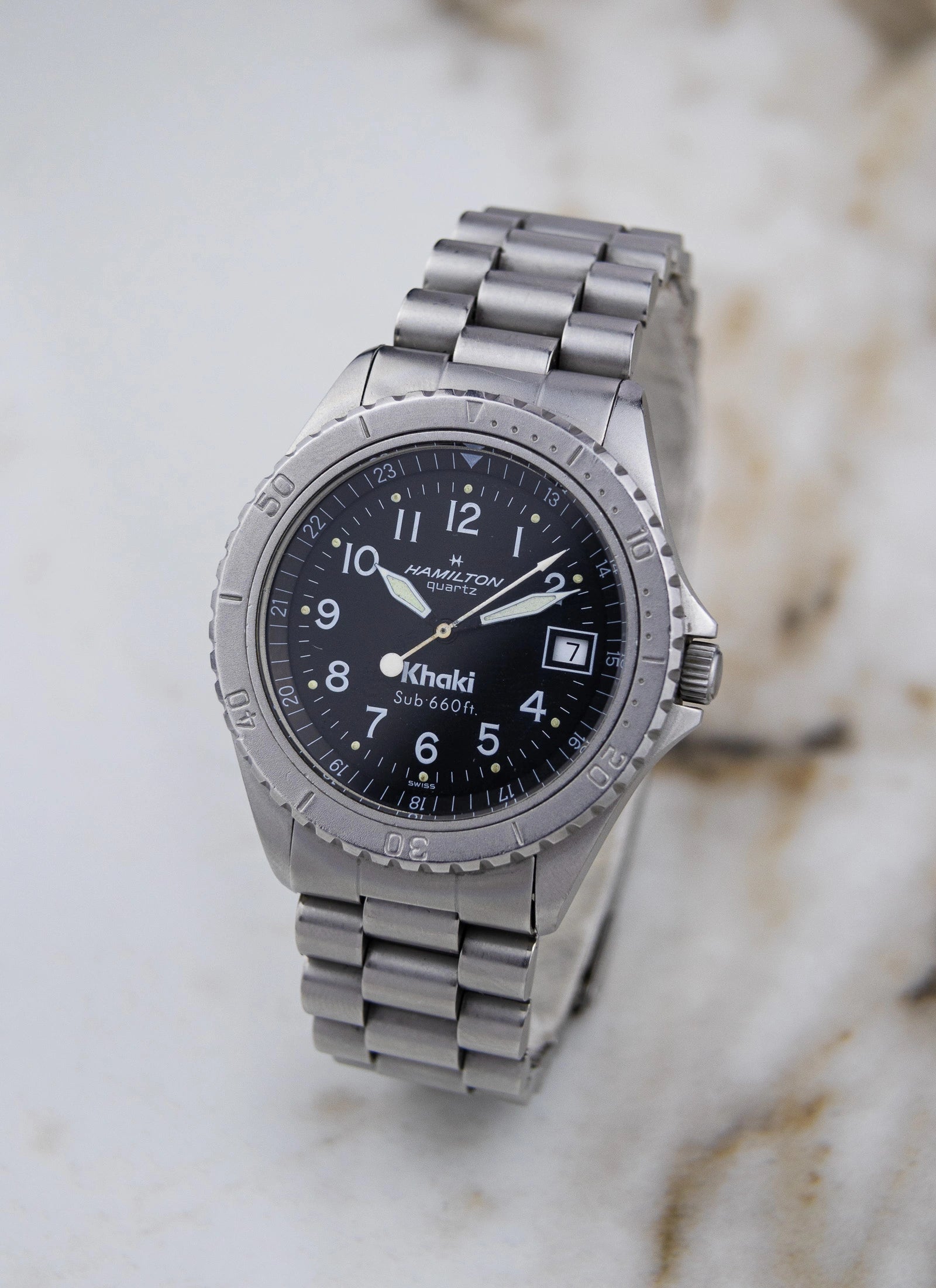 1990s Hamilton Khaki Sub Quartz 9399