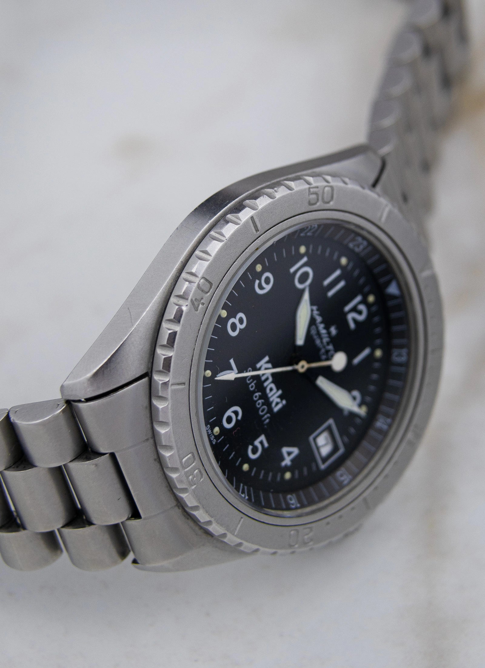 1990s Hamilton Khaki Sub Quartz 9399