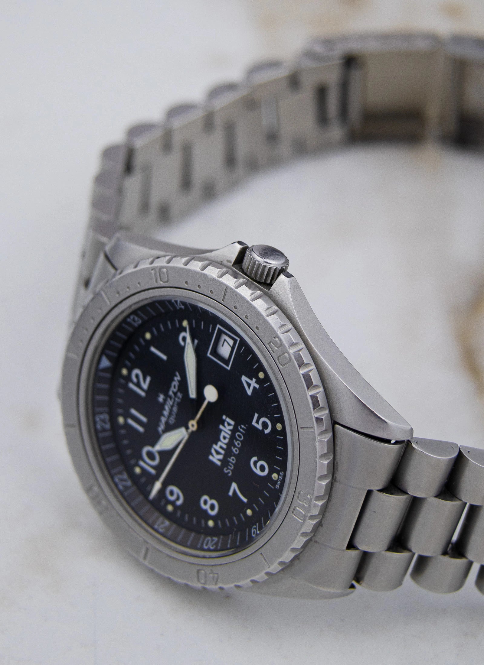 1990s Hamilton Khaki Sub Quartz 9399