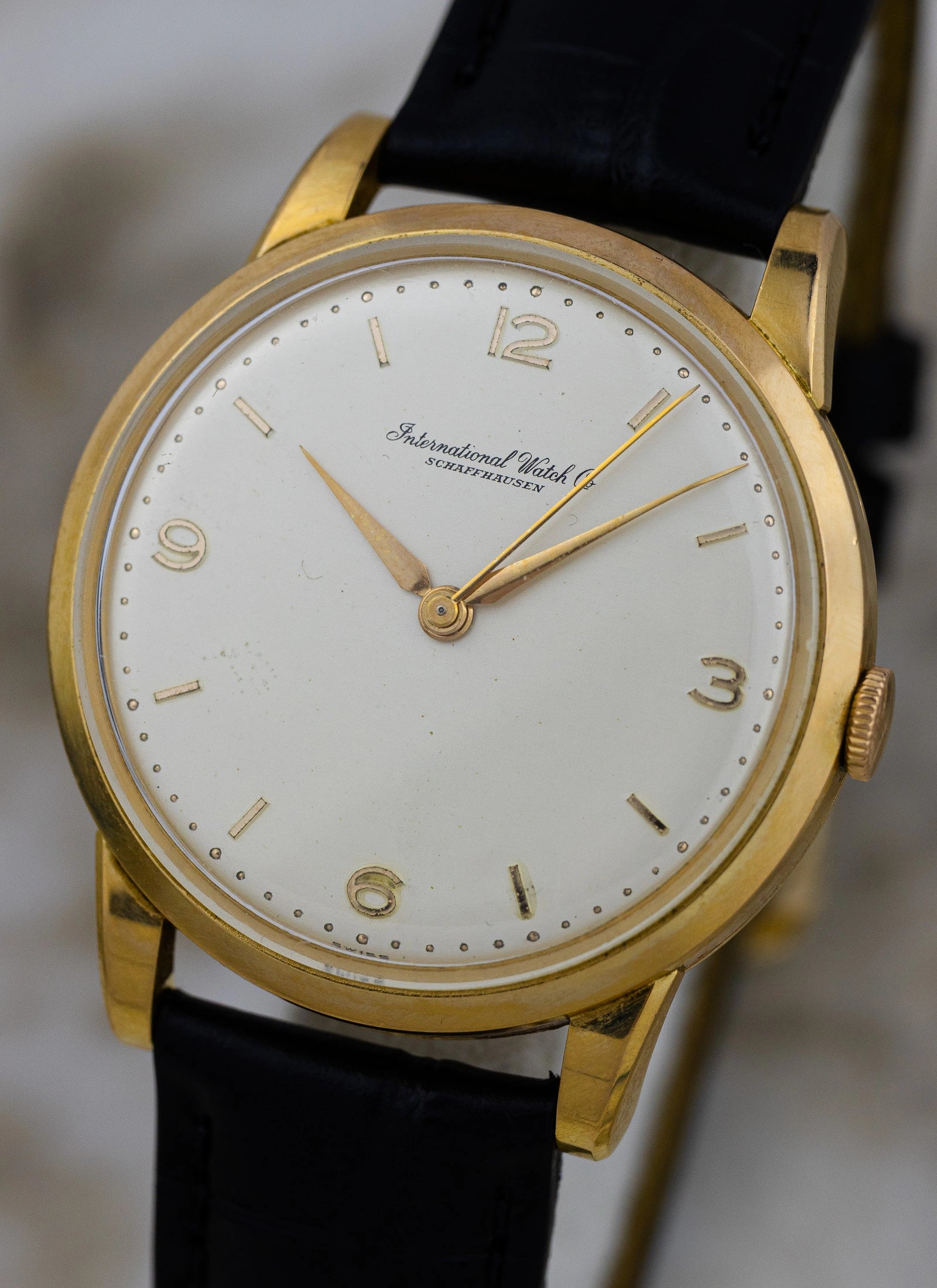 1950s 18K IWC Schaffhausen Cal. 89