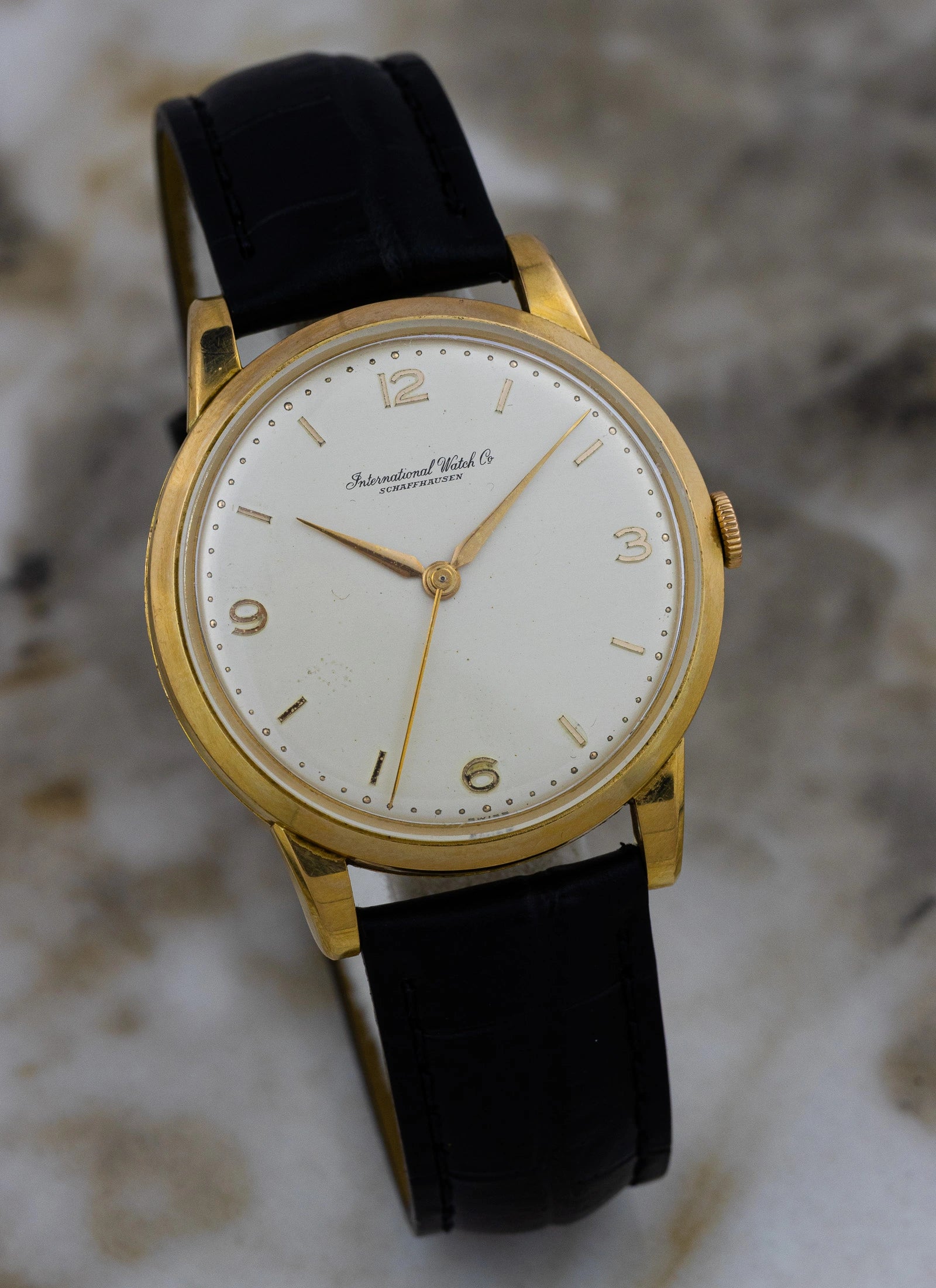 1950s 18K IWC Schaffhausen Cal. 89