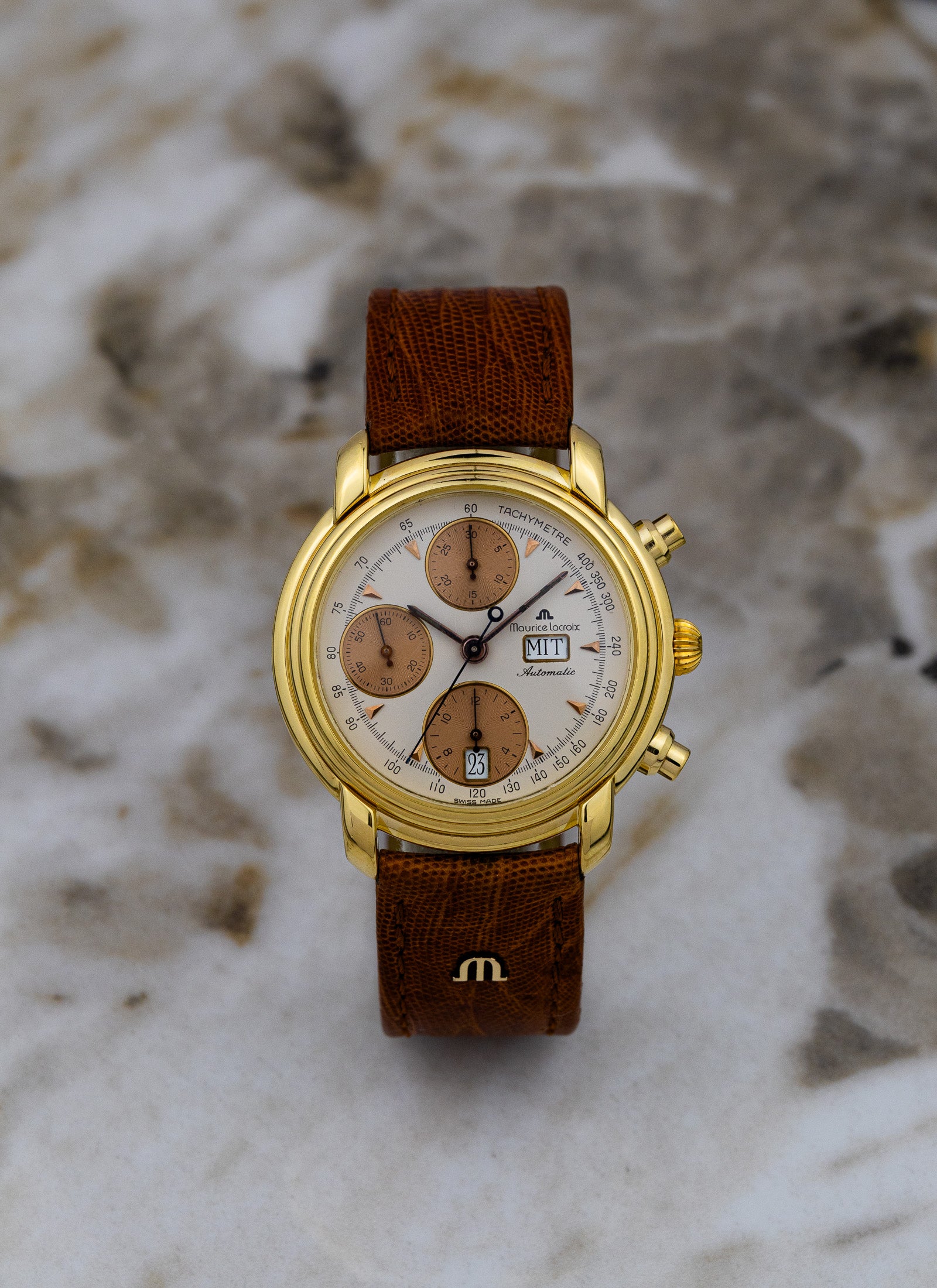 1991 Maurice Lacroix Chronograph Ref. 39353 Cal. 7750