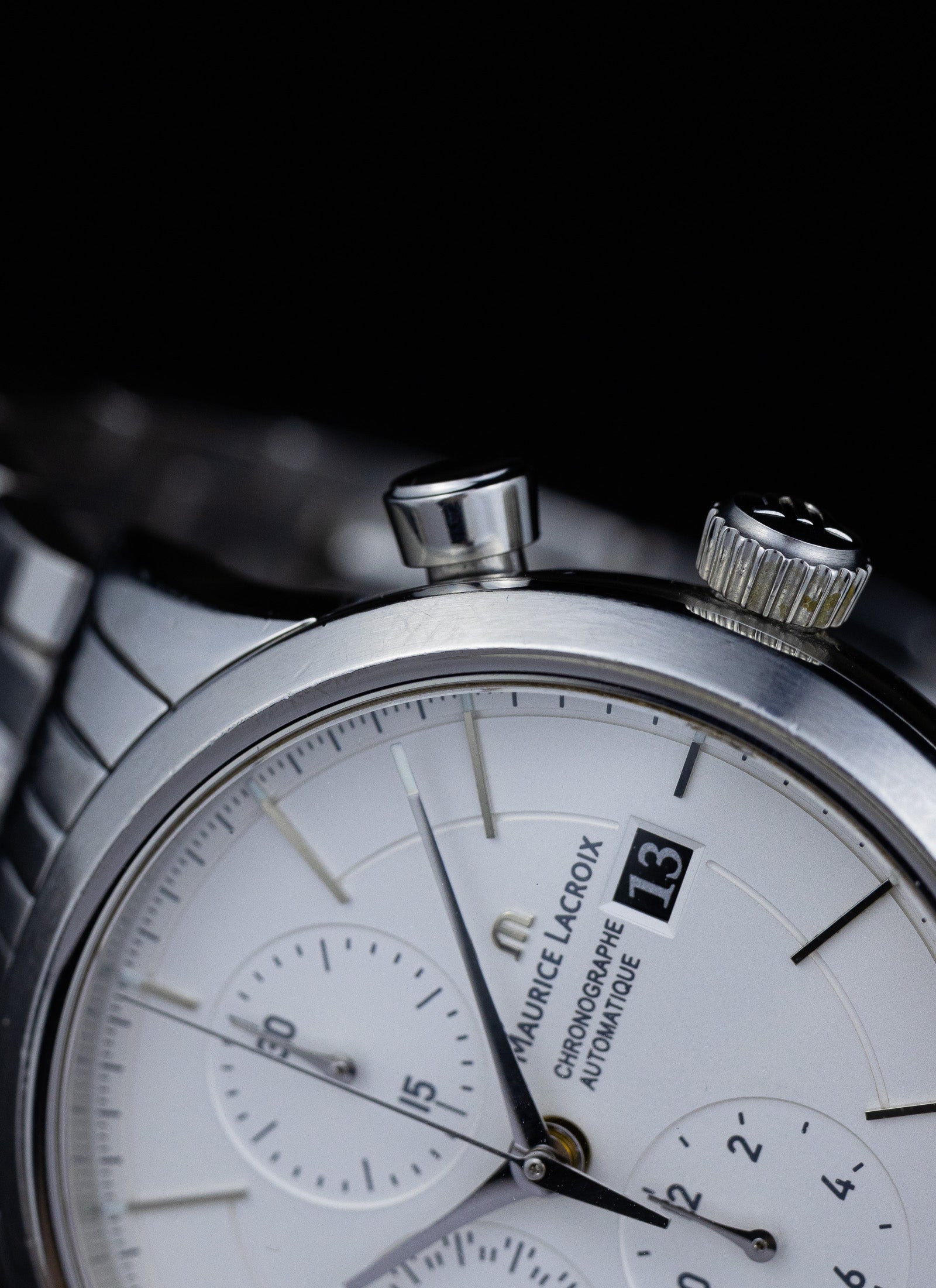 2010s Maurice Lacroix Les Classiques Chronographe LC6058