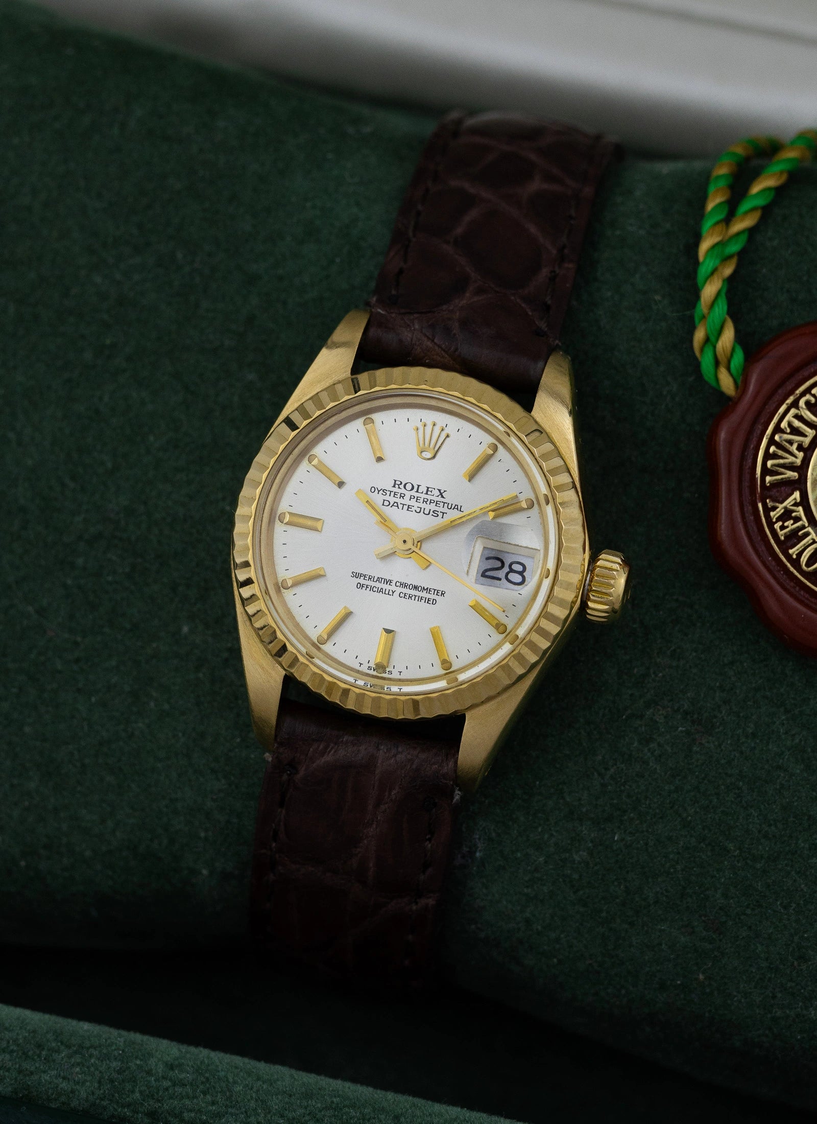 1980 18K Lady Rolex Datejust 6917