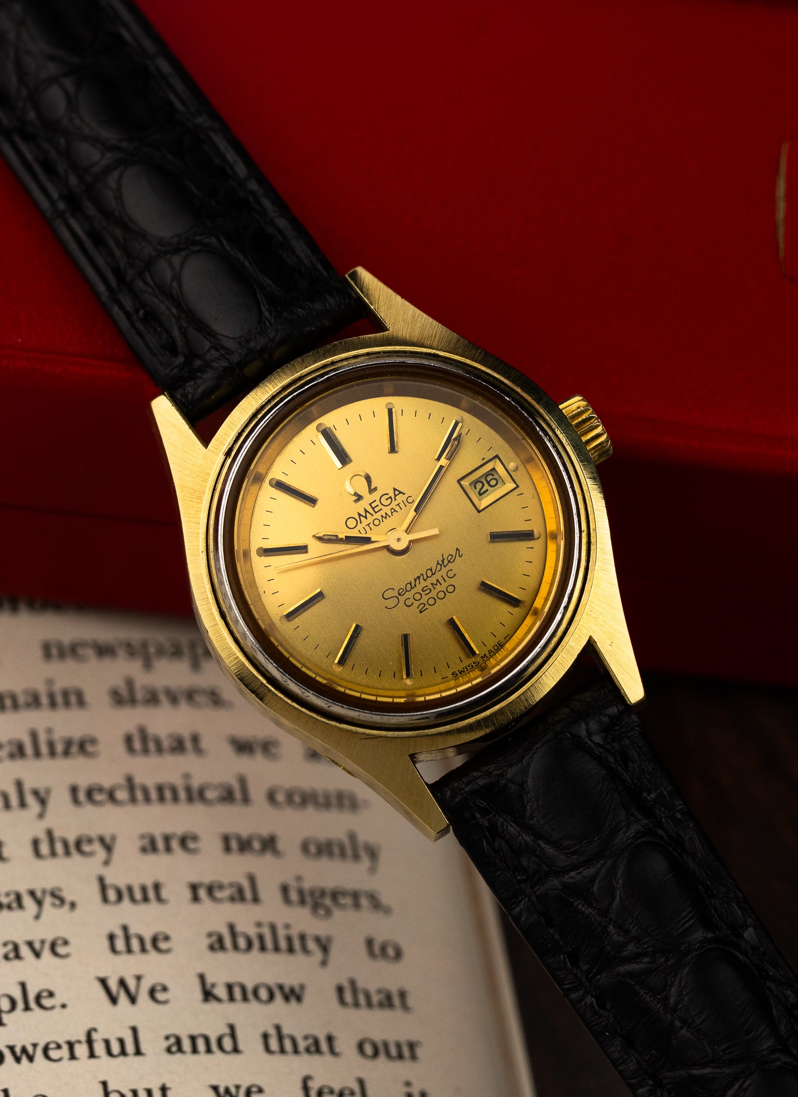1971 Lady Omega Seamaster Cosmic 2000 566.053 cal. 684 Serviced Box