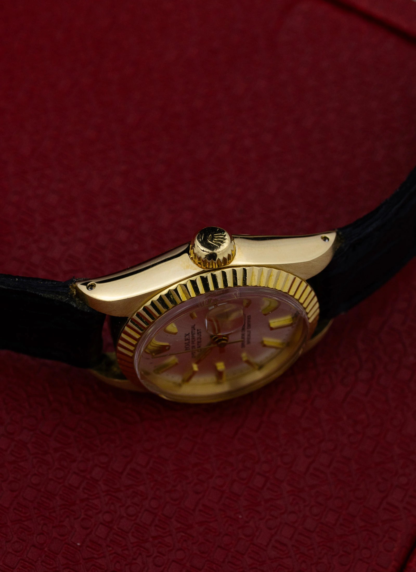 1978 18K Lady Rolex Datejust 6916 Box