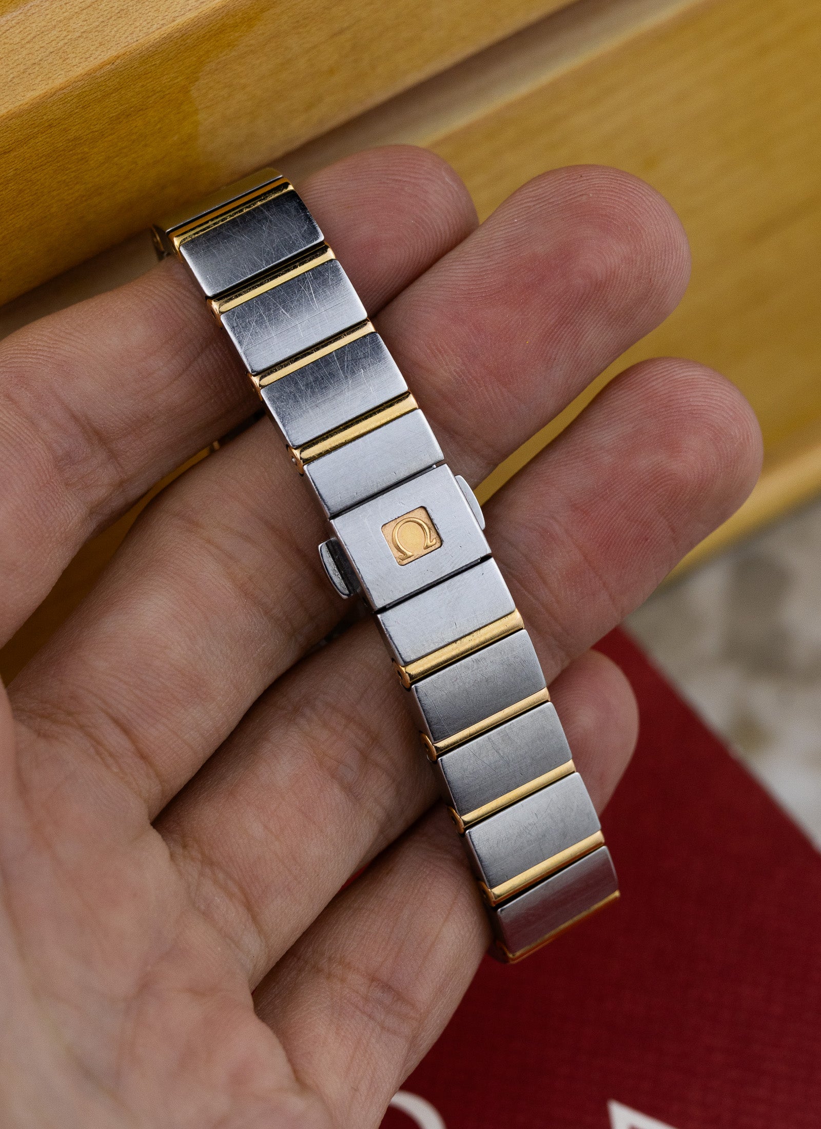 2010s Lady Omega Constellation Bicolor MOP Diamonds Dial 795.1001 cal. 1376 Box