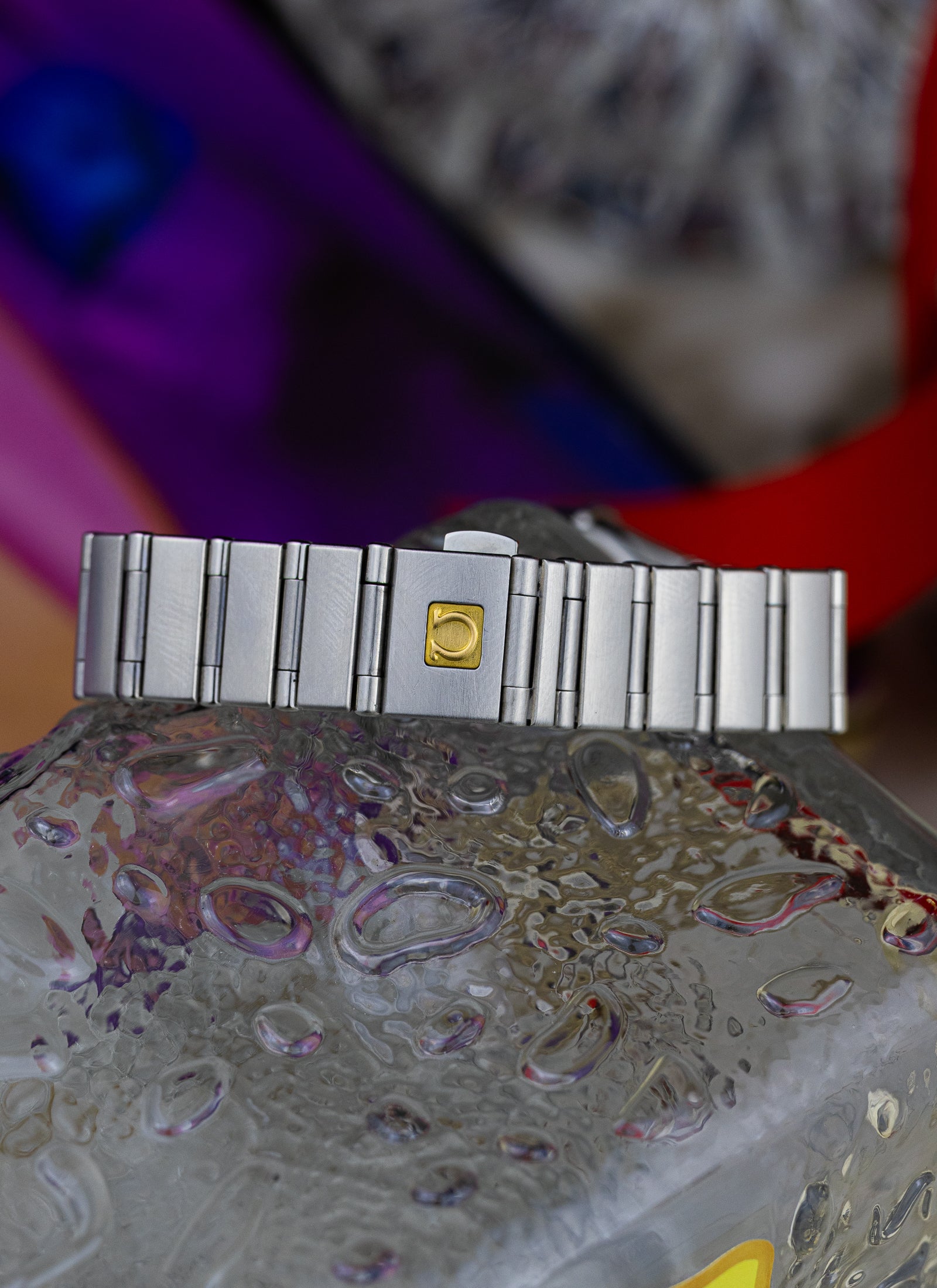 1998 Lady Omega Constellation Diamonds Pink MOP 1567.66.00 cal. 1456 Full Set