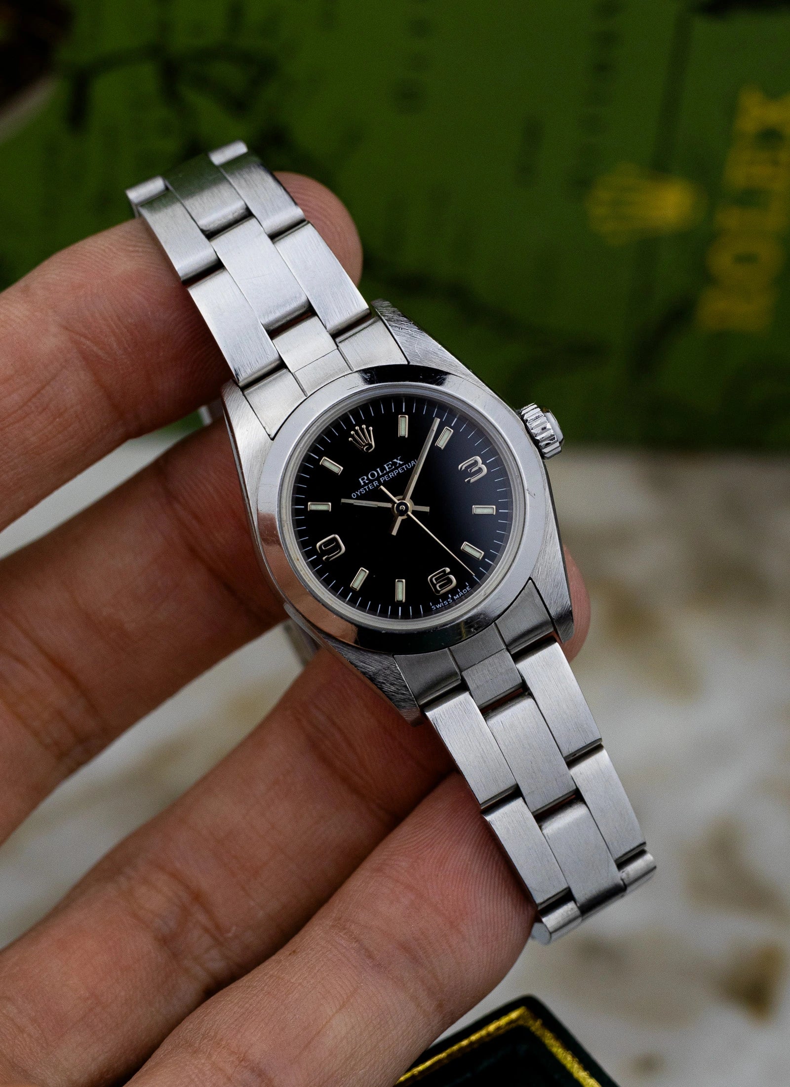 1999 Lady Rolex Oyster Perpetual 76080 Full Set