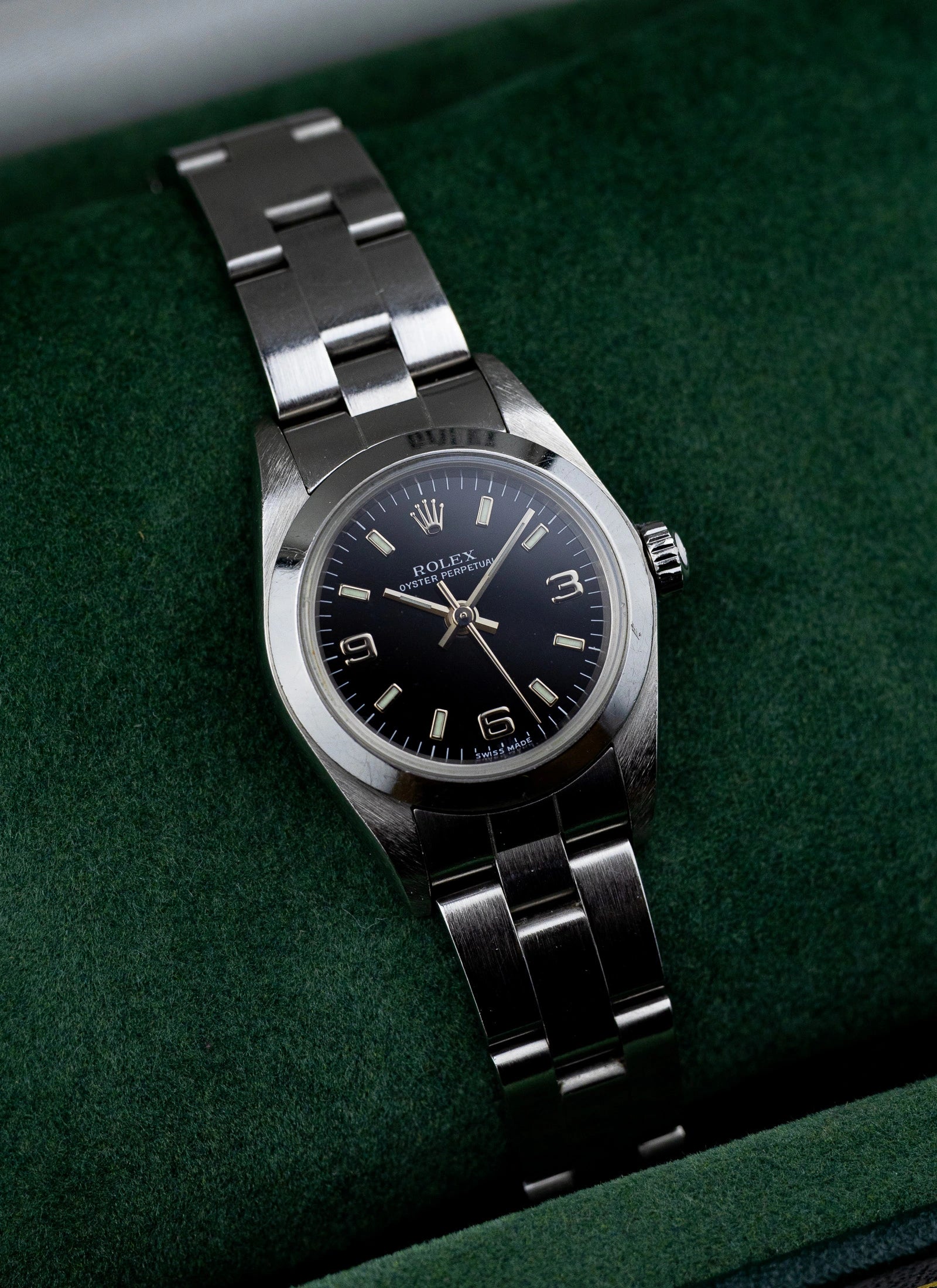1999 Lady Rolex Oyster Perpetual 76080 Full Set