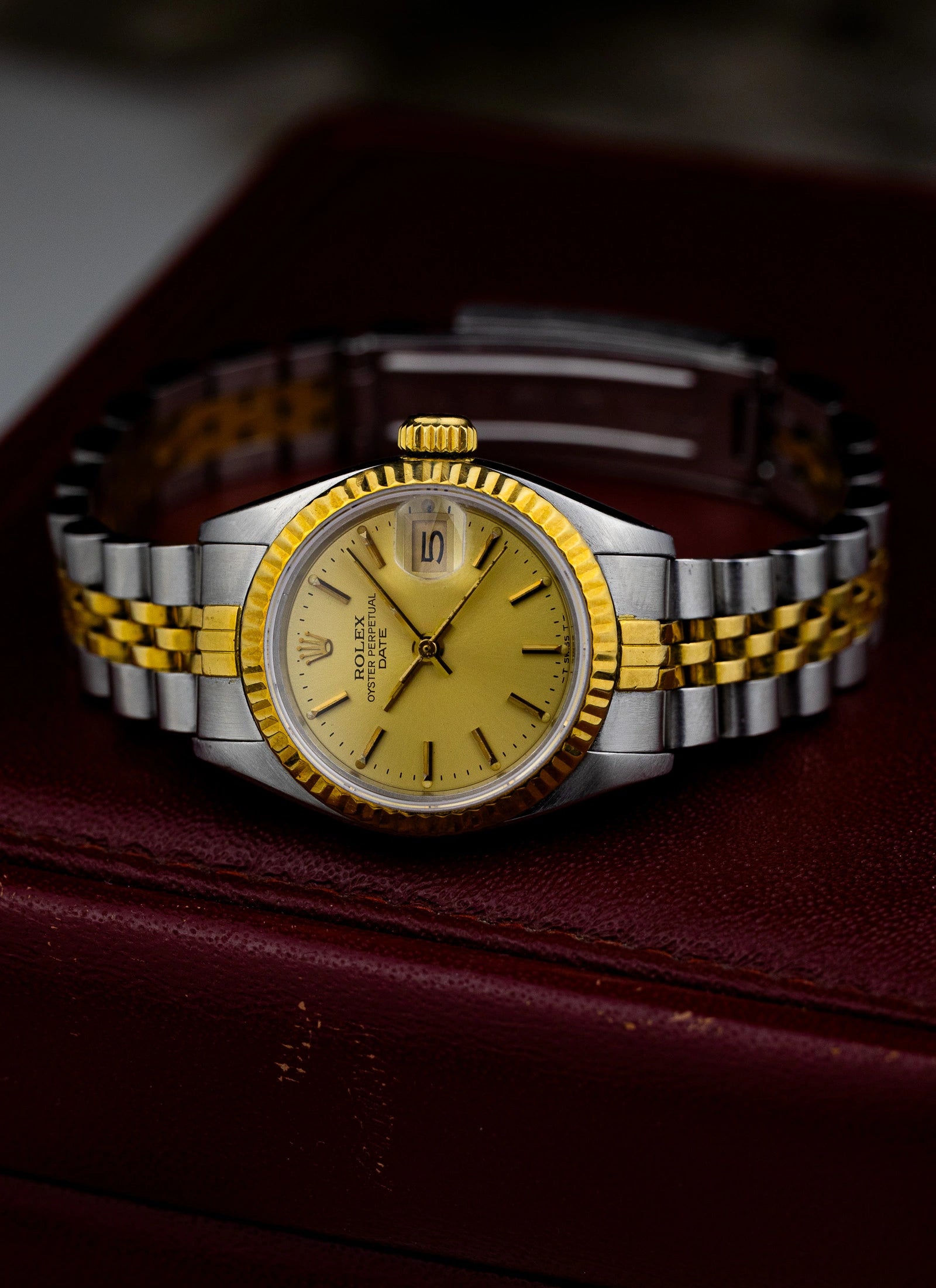 1984 Lady Rolex Oyster Perpetual Date 69173* Bicolor Box