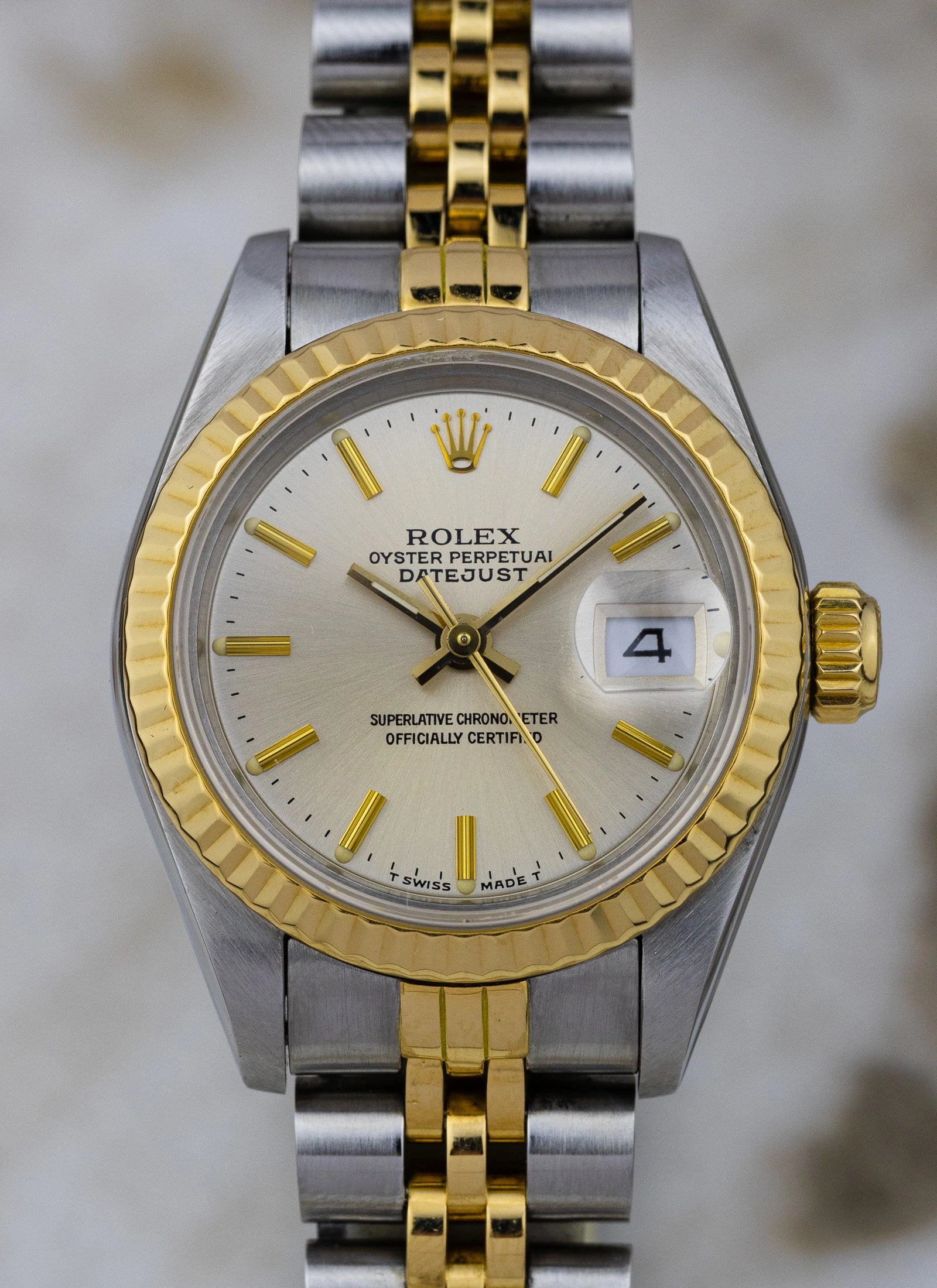 1988 Lady Rolex Datejust Bicolor 69173 Full Set