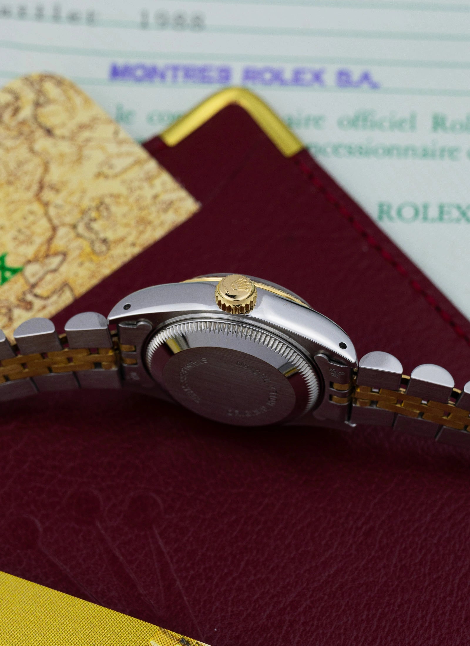 1988 Lady Rolex Datejust Bicolor 69173 Full Set