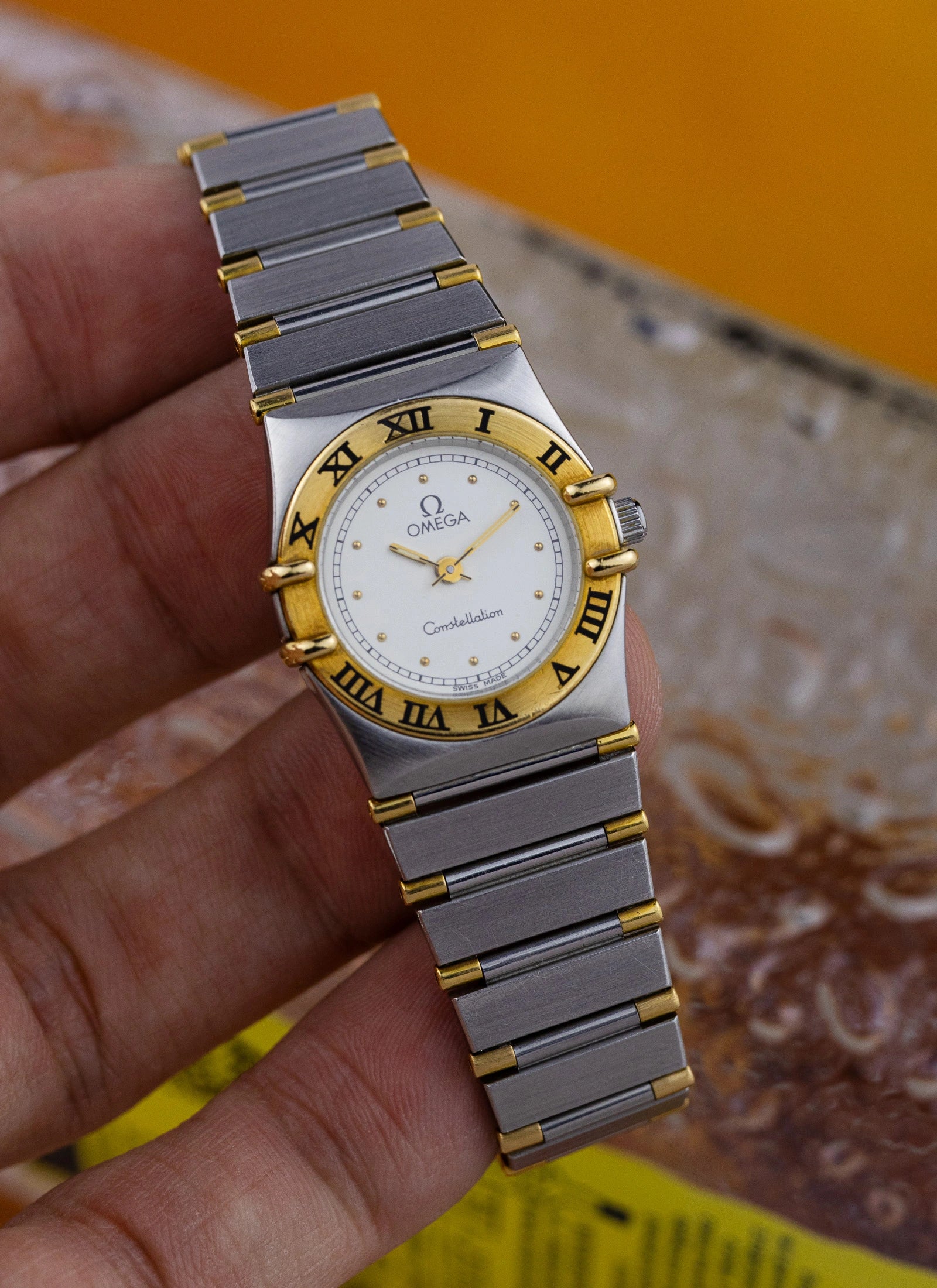 1991 Lady Omega Constellation Steel/18K Gold 795.1080