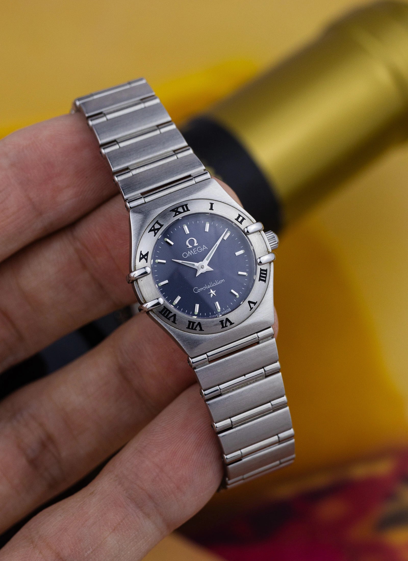 1998 Lady Omega Constellation Grey Dial 795.1203 cal. 1456