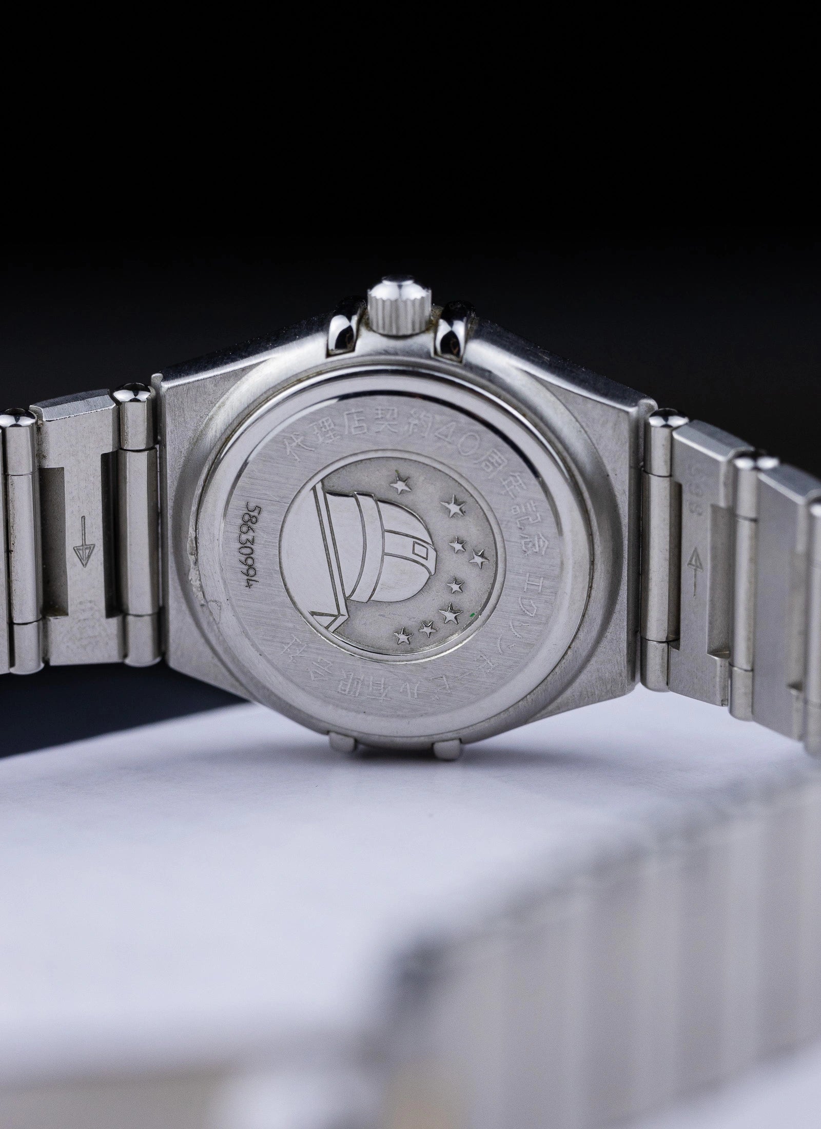 1998 Lady Omega Constellation Grey Dial 795.1203 cal. 1456