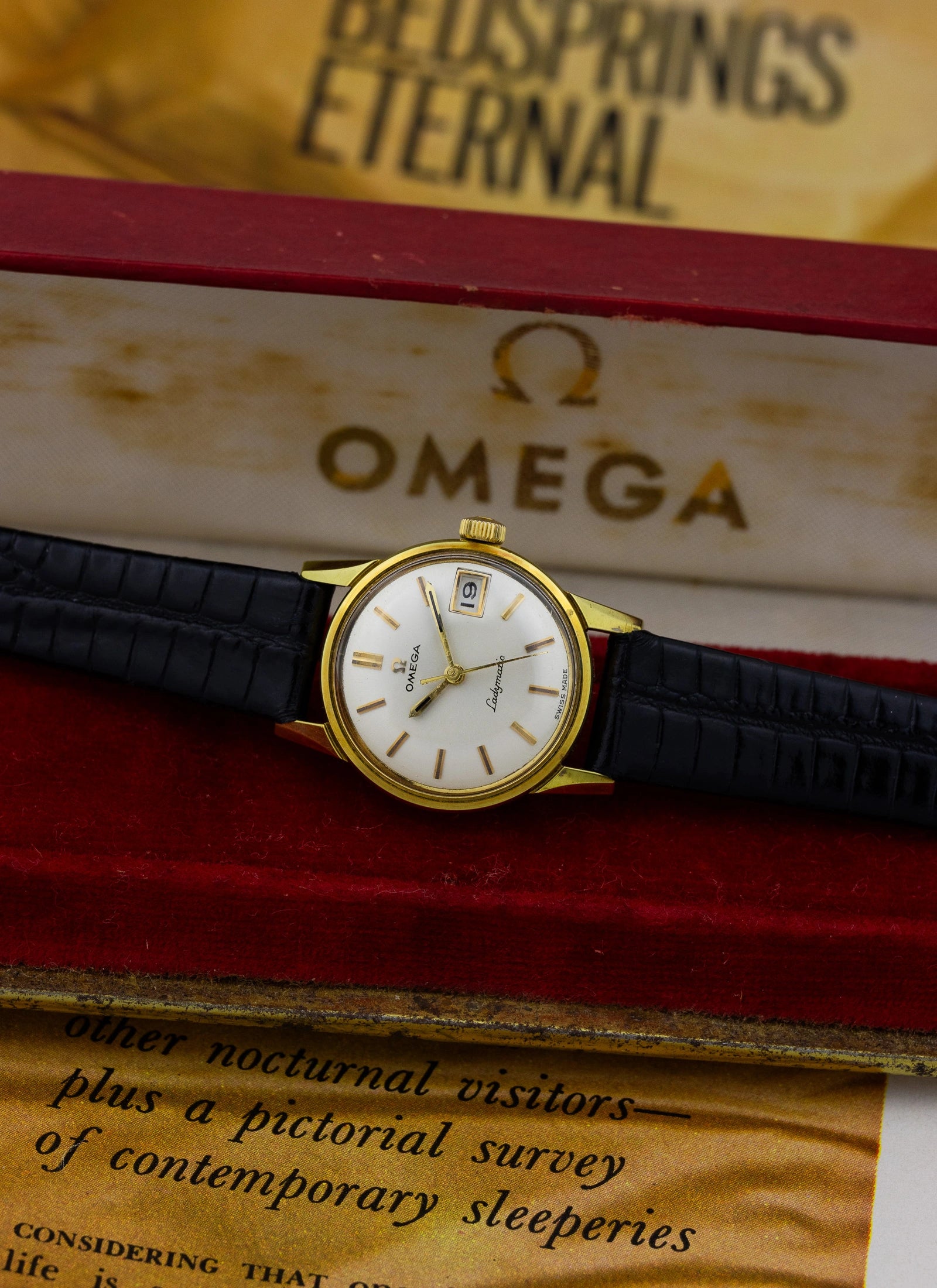 1965 Lady Omega Ladymatic 566.011 cal. 681 Serviced Box