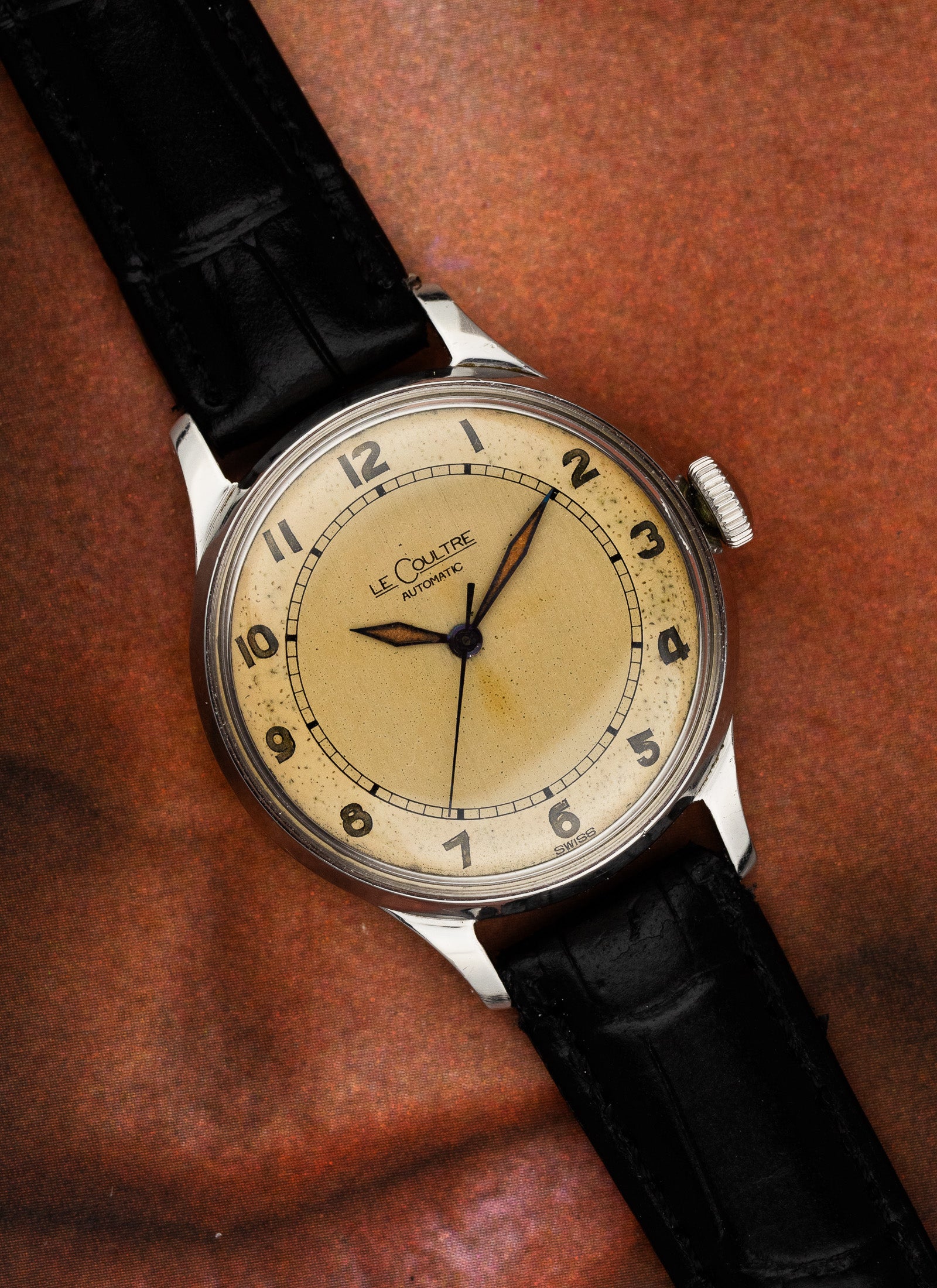 1940s Jaeger-LeCoultre Bumper Radium 337251 cal. 12A Serviced
