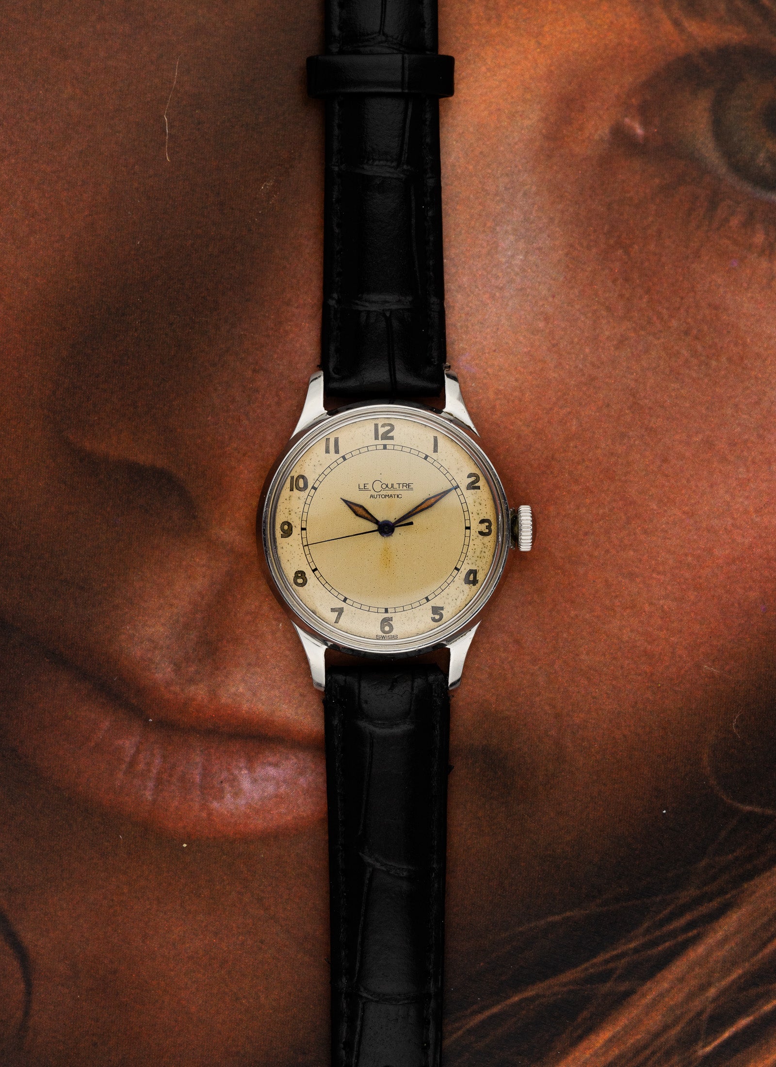 1940s Jaeger-LeCoultre Bumper Radium 337251 cal. 12A Serviced