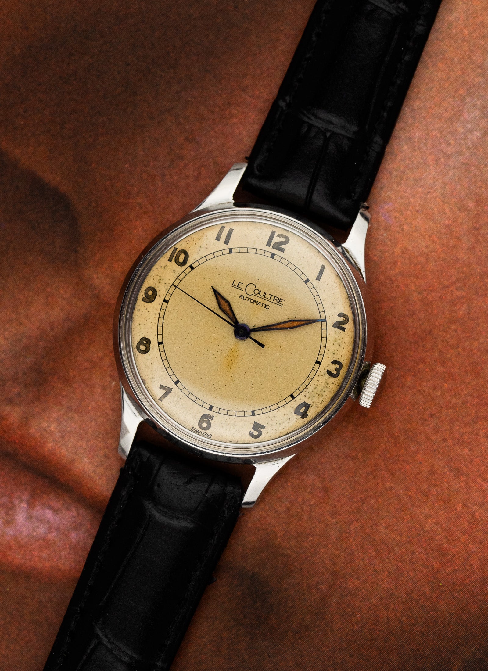 1940s Jaeger-LeCoultre Bumper Radium 337251 cal. 12A Serviced