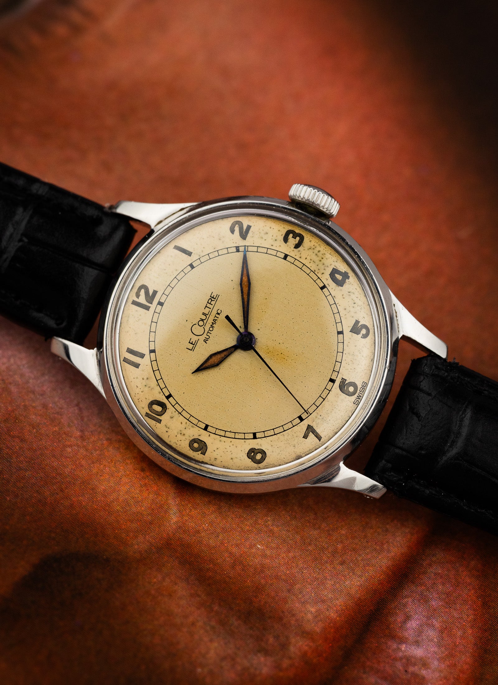 1940s Jaeger-LeCoultre Bumper Radium 337251 cal. 12A Serviced