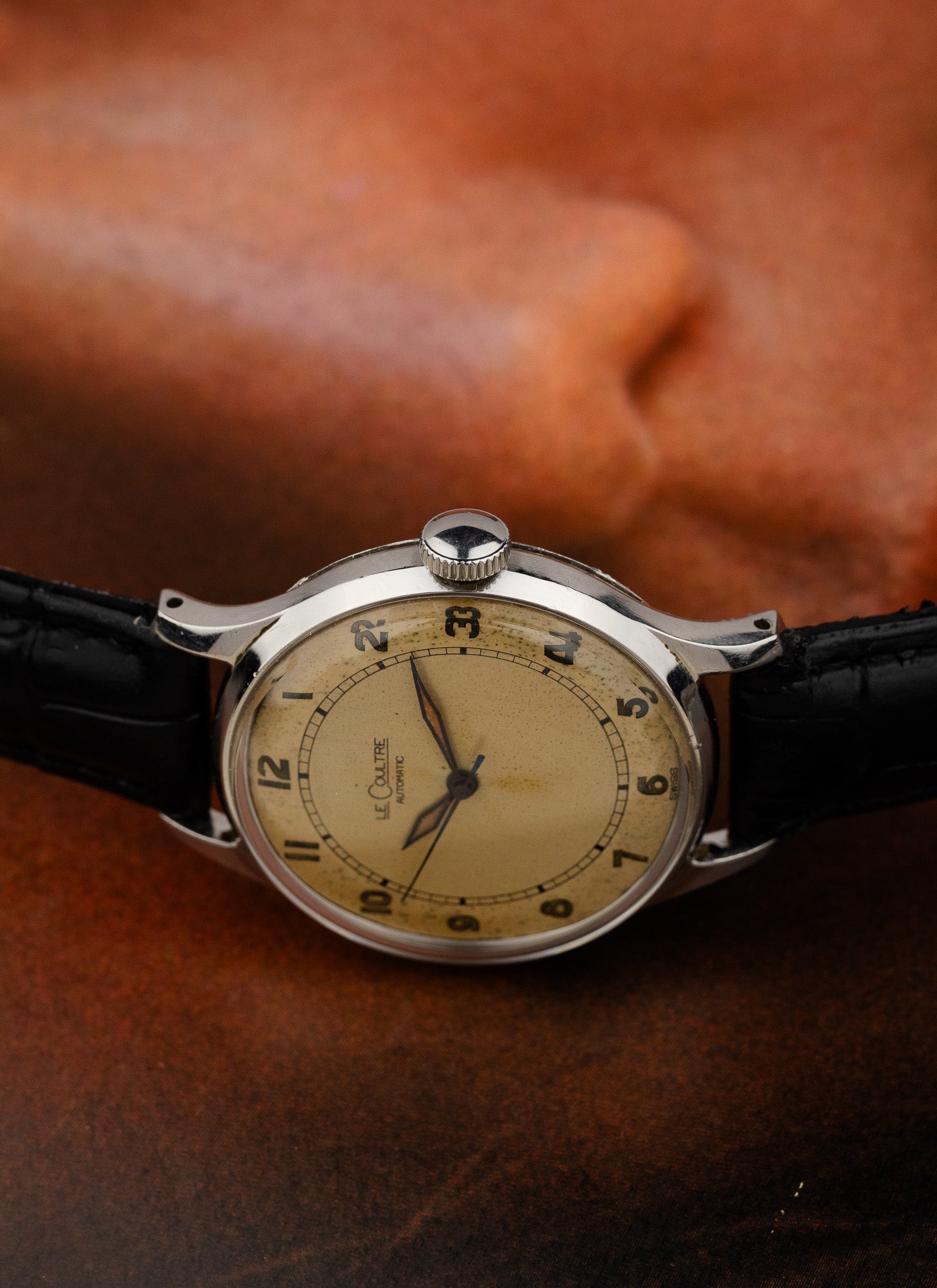 1940s Jaeger-LeCoultre Bumper Radium 337251 cal. 12A Serviced