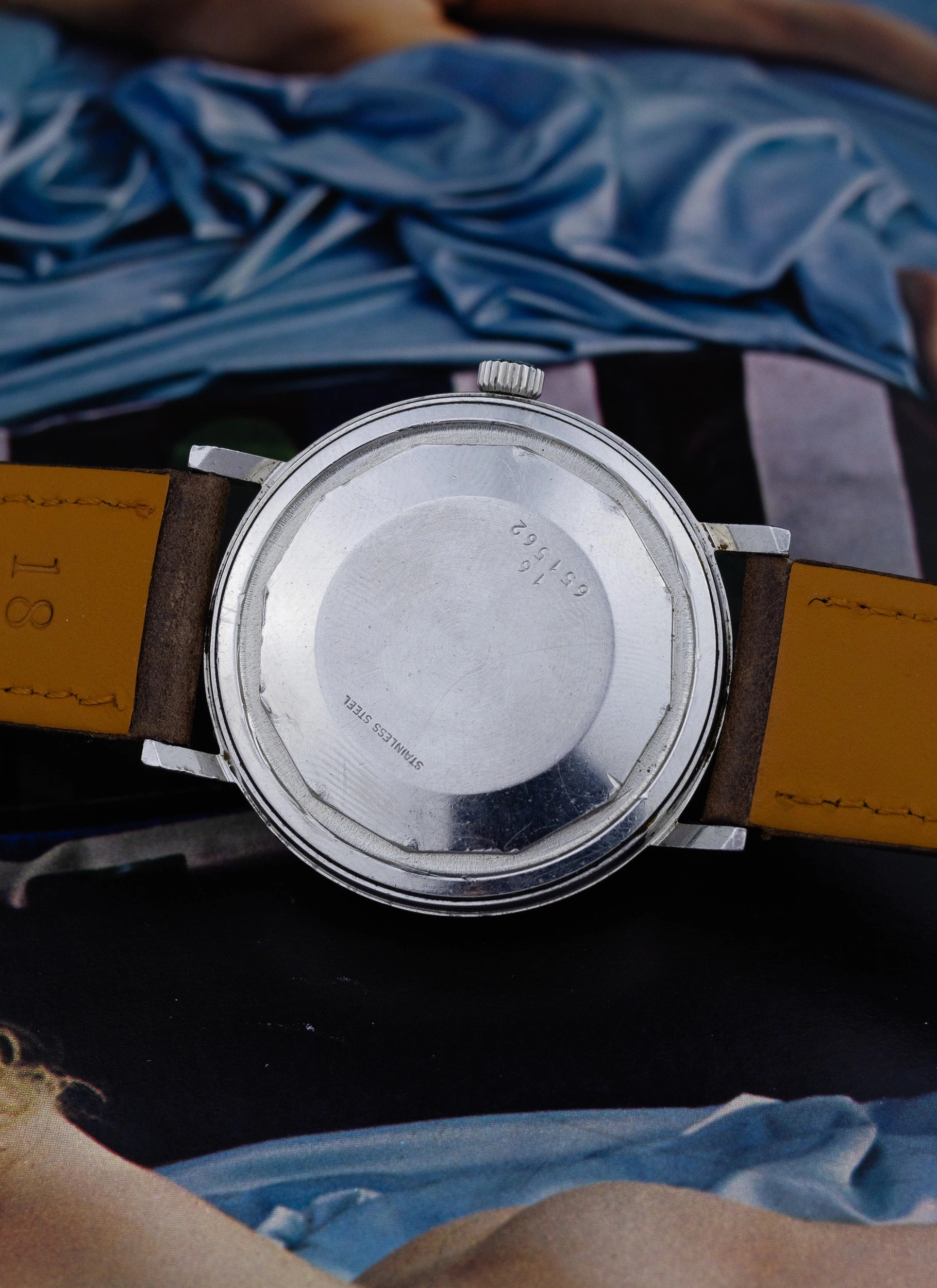 1970s Longines Admiral Gray Dial 1503 cal. 6651