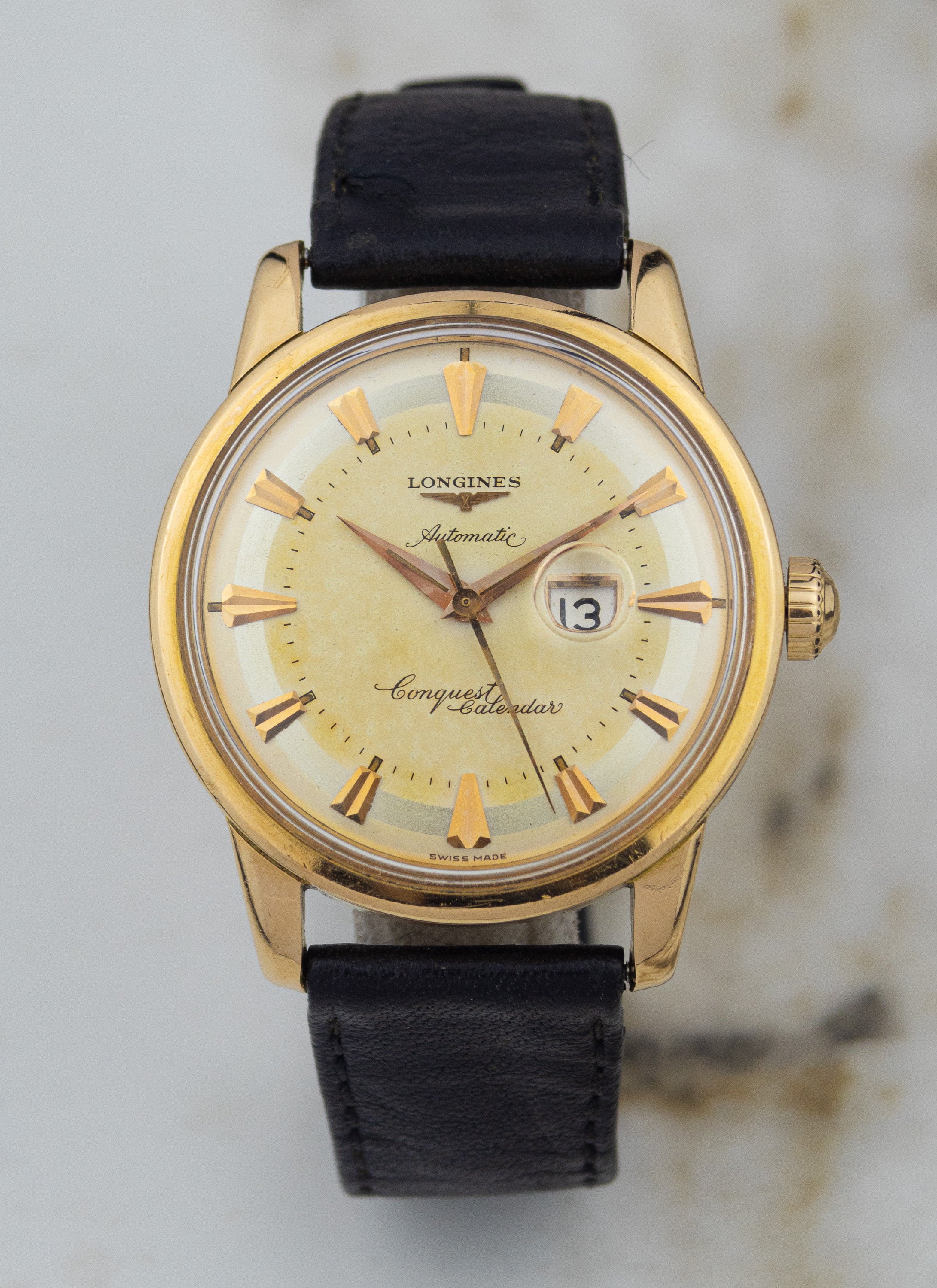 1959 Longines Conquest Calendar 9005 cal. 19 ASD