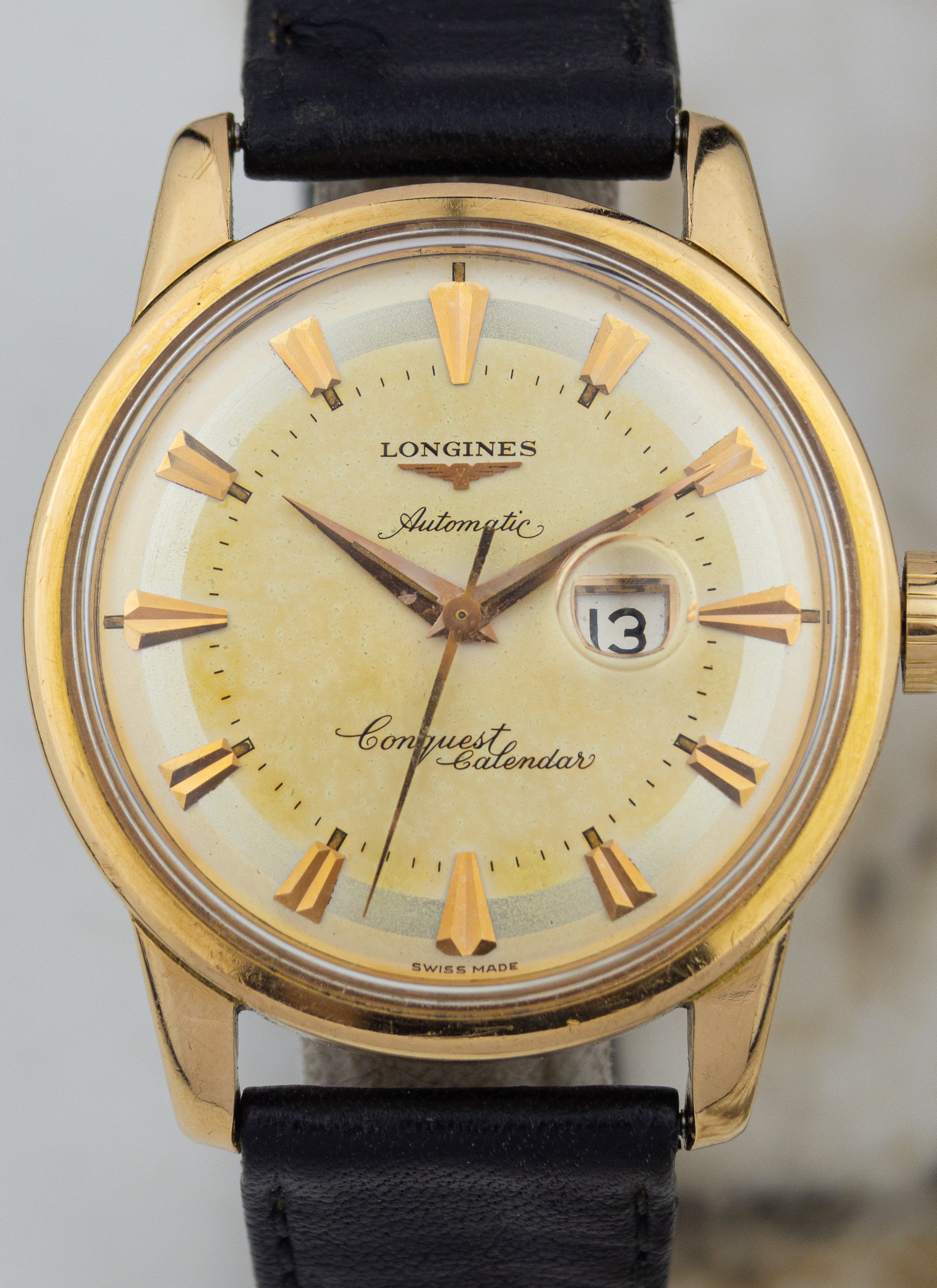 1959 Longines Conquest Calendar 9005 cal. 19 ASD